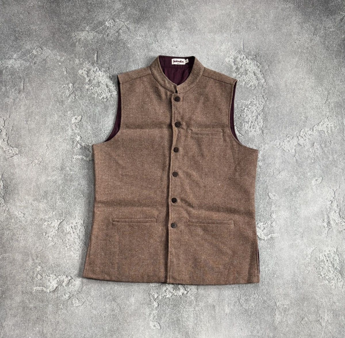Other Fabindia 40size button up vest sleeveless jacket casual Size US L / EU 52-54 / 3 - 9 Thumbnail