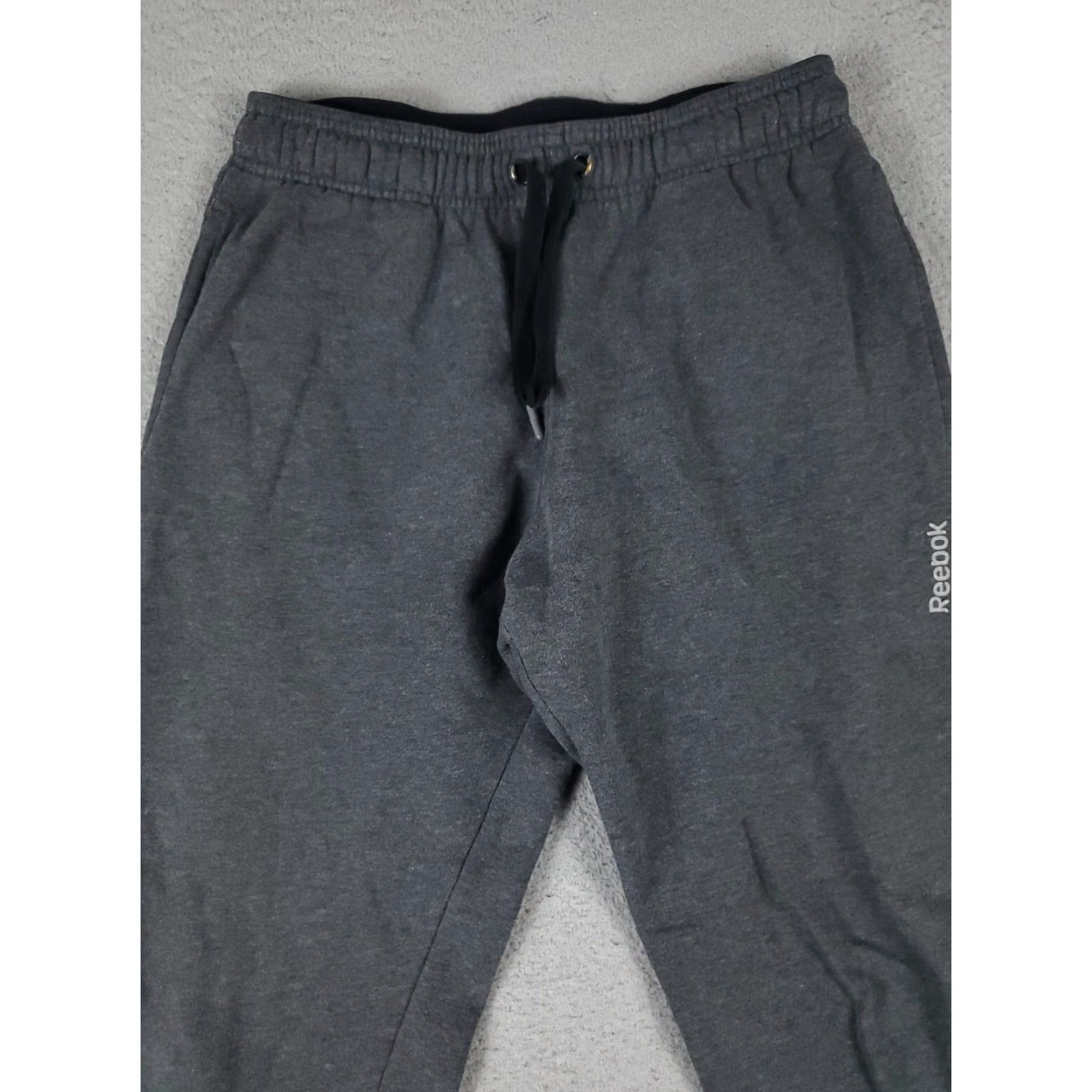 Reebok Reebok Pants Mens Size Small Gray Running Track Sweatpants Joggers Size US 29 - 2 Thumbnail