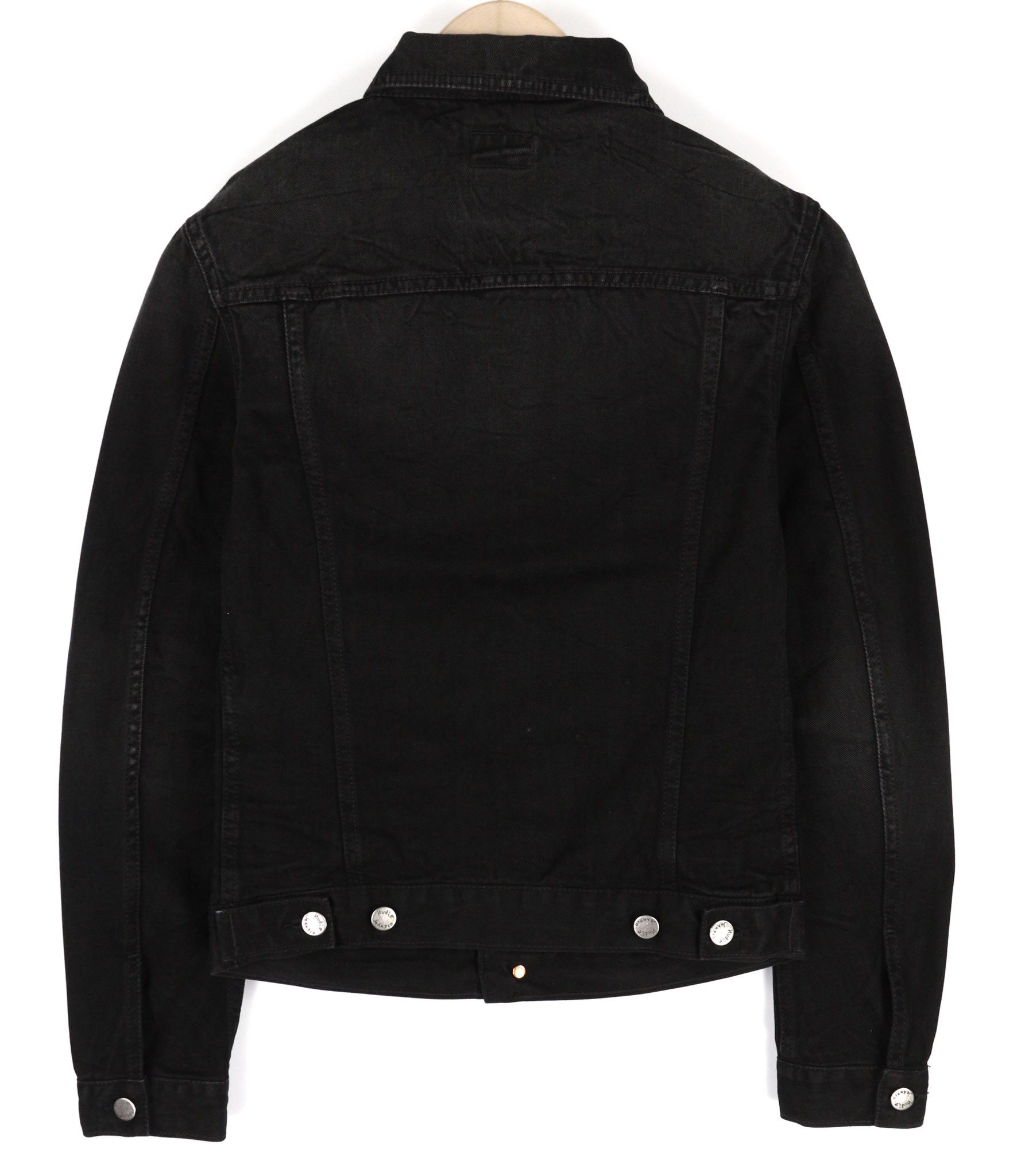 Nudie Jeans BILLY XS Dark Shist Denim Jacket 81055 Size US XS / EU 42 / 0 - 2 Thumbnail