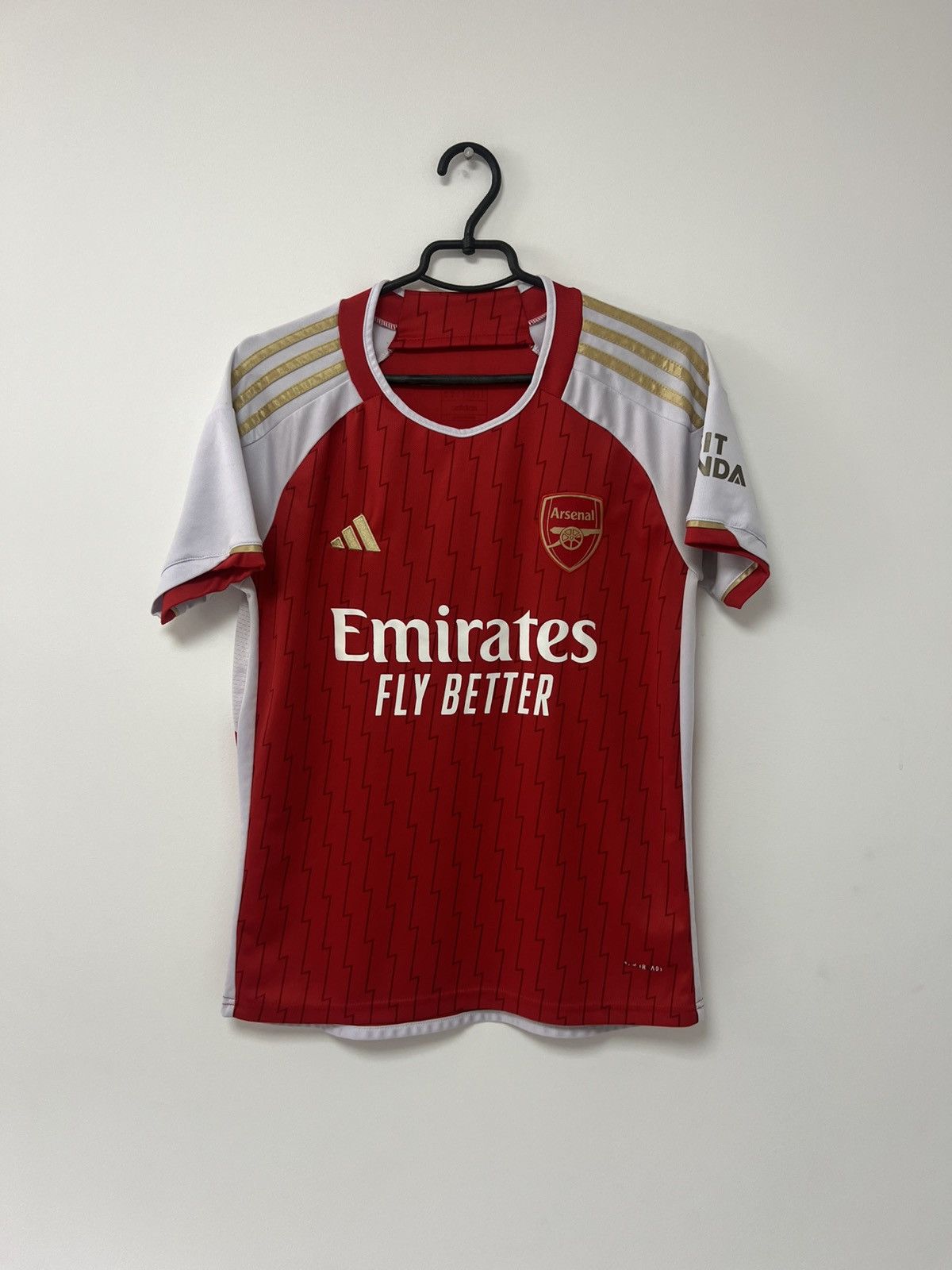 Adidas × Vintage Arsenal 2023/24 Home Jersey Adidas Football Shirt Kit sz S Size US S / EU 44-46 / 1 - 3 Thumbnail