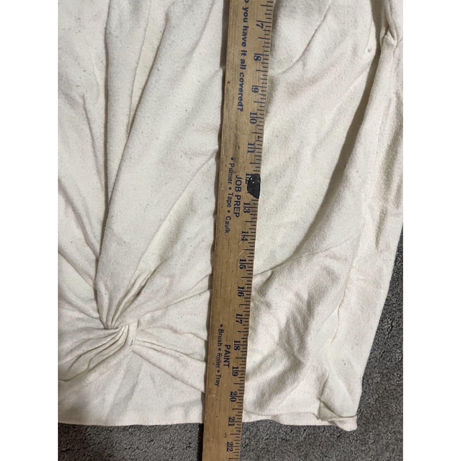 Express Express Hoodie Womens Small S Ivory Logo Pullover Sweatshirt Shirt Size S / US 4 / IT 40 - 5 Thumbnail