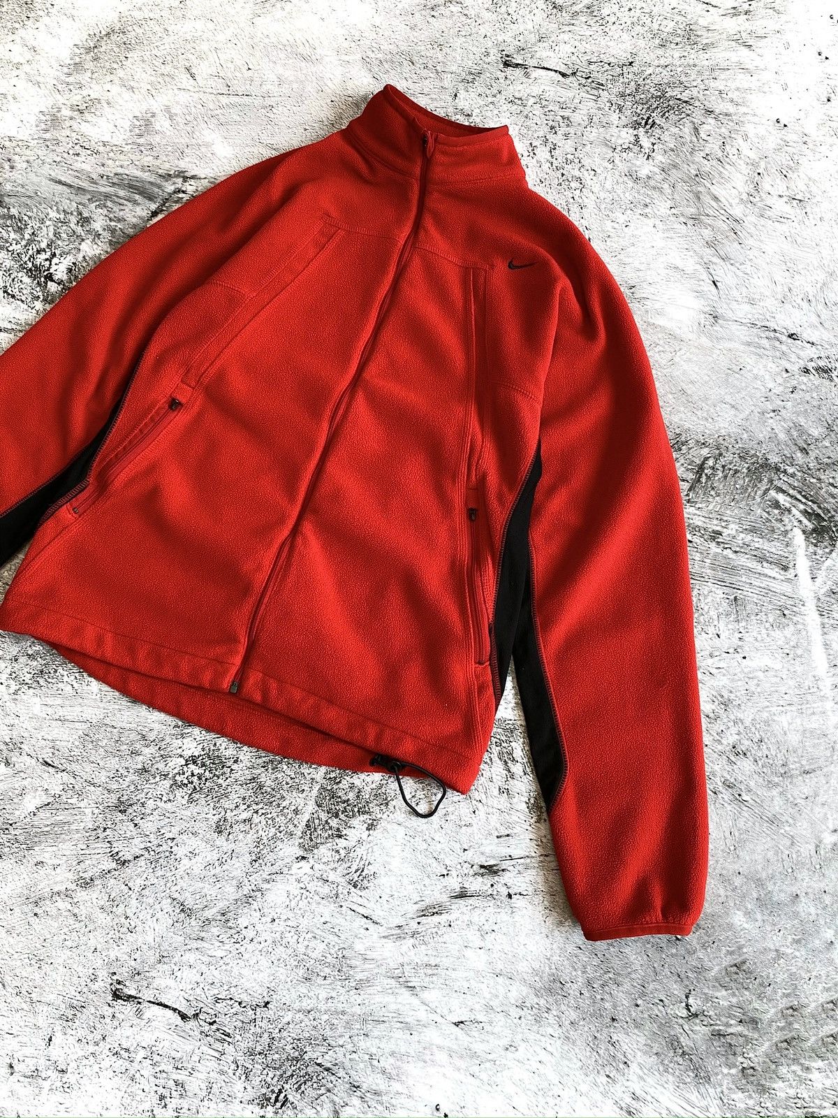 Nike × Vintage 🔥Vintage Y2K Nike red zip 🔥( M ) Size US M / EU 48-50 / 2 - 5 Thumbnail