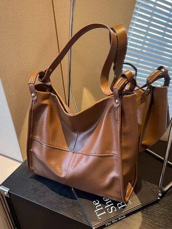 Designer × Japanese Brand Retro y2 versatile shoulder bag for women brown Size ONE SIZE - 2 Thumbnail