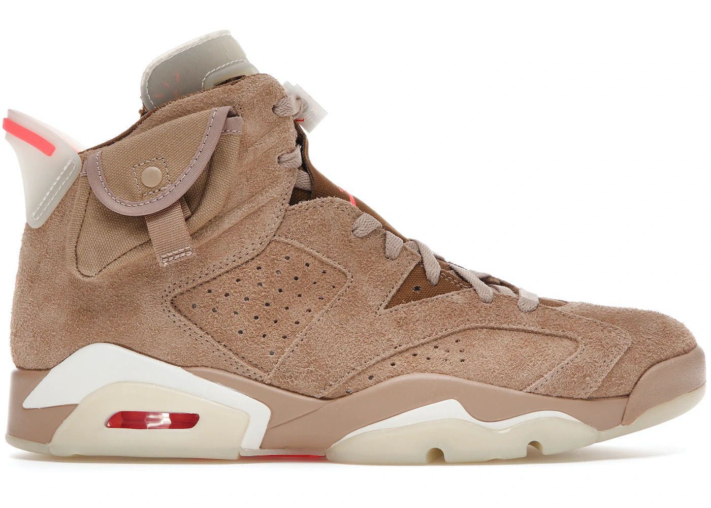 Jordan Brand Jordan 6 Retro Travis Scott British Khaki Size US 14 / EU 47 - 1 Preview