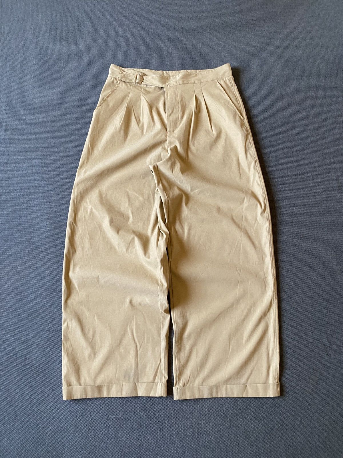 Other Vintage Wide Leg Pleated Pants Size US 36 / EU 52 - 1 Thumbnail