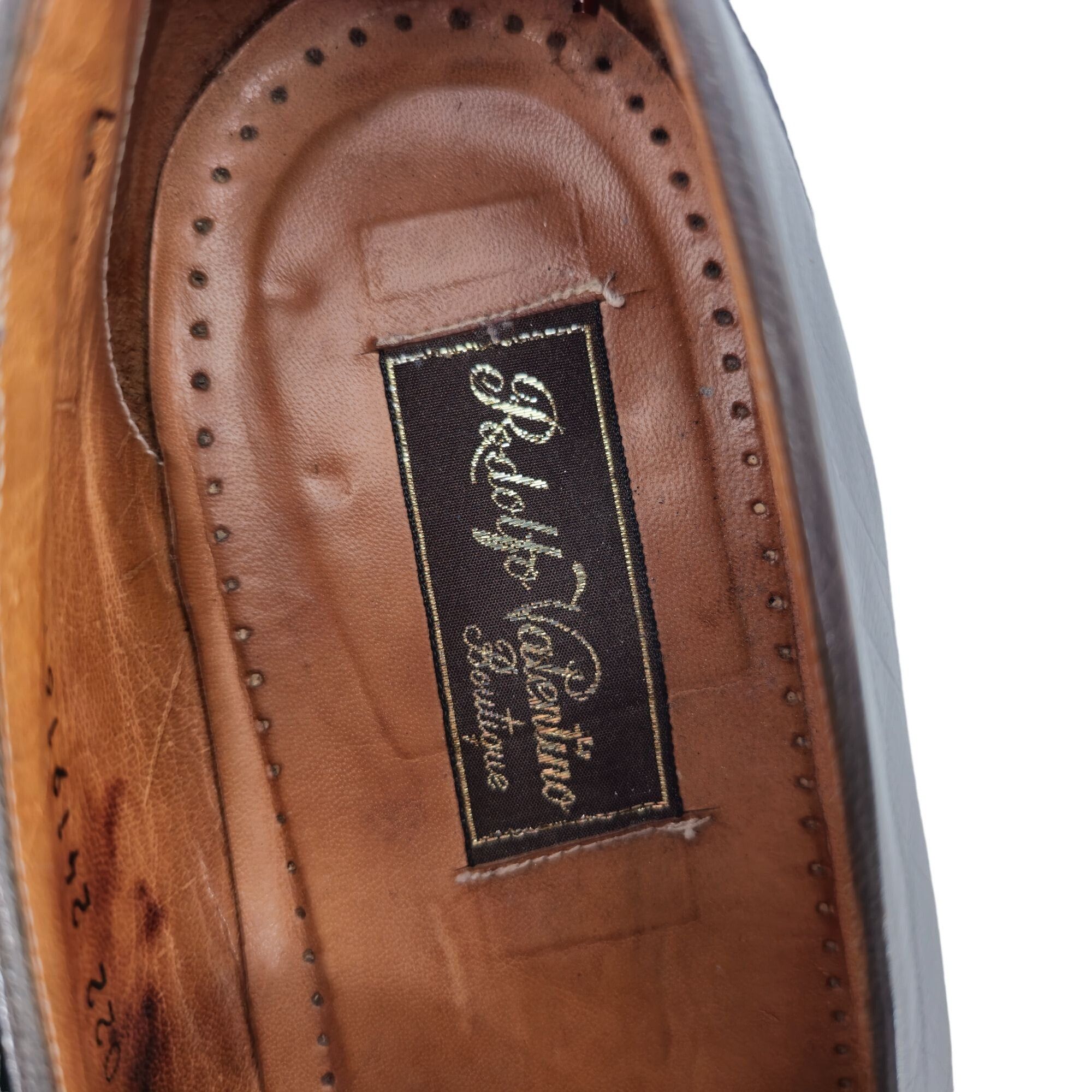 Valentino Vintage Exotic Rodolfo Valentino Gray Teju Lizard Men Size 9 Size US 9 / EU 42 - 6 Thumbnail