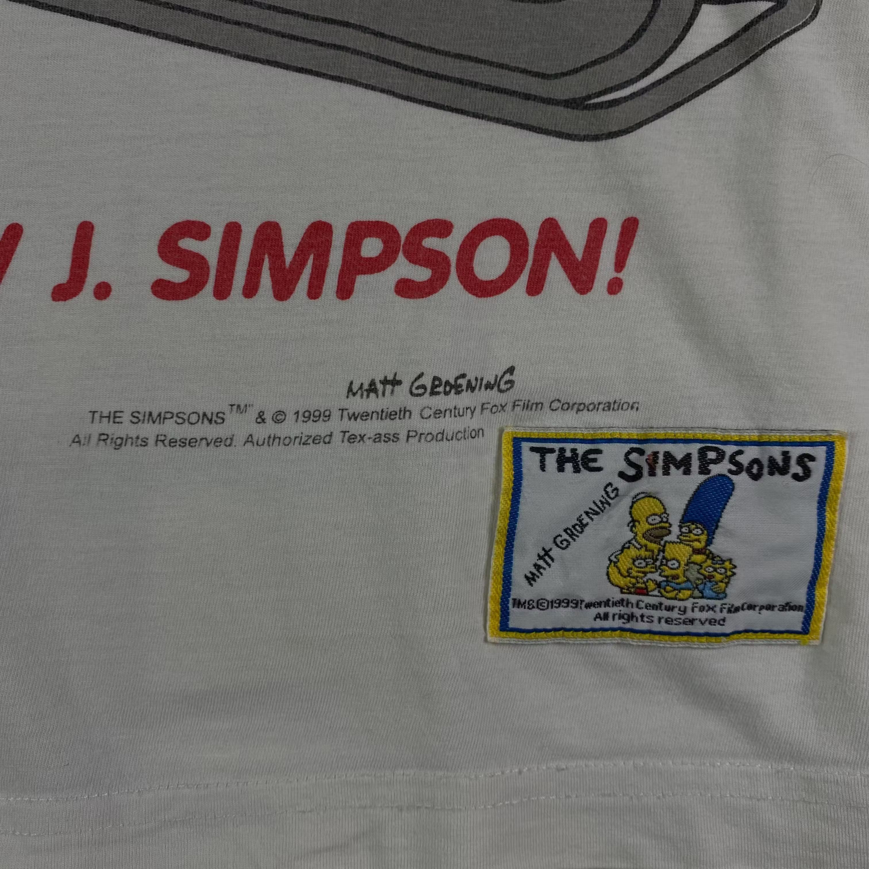 The Simpsons Vintage T Shirt The Simspons 1999 Bart Humor Size M Size US M / EU 48-50 / 2 - 4 Thumbnail