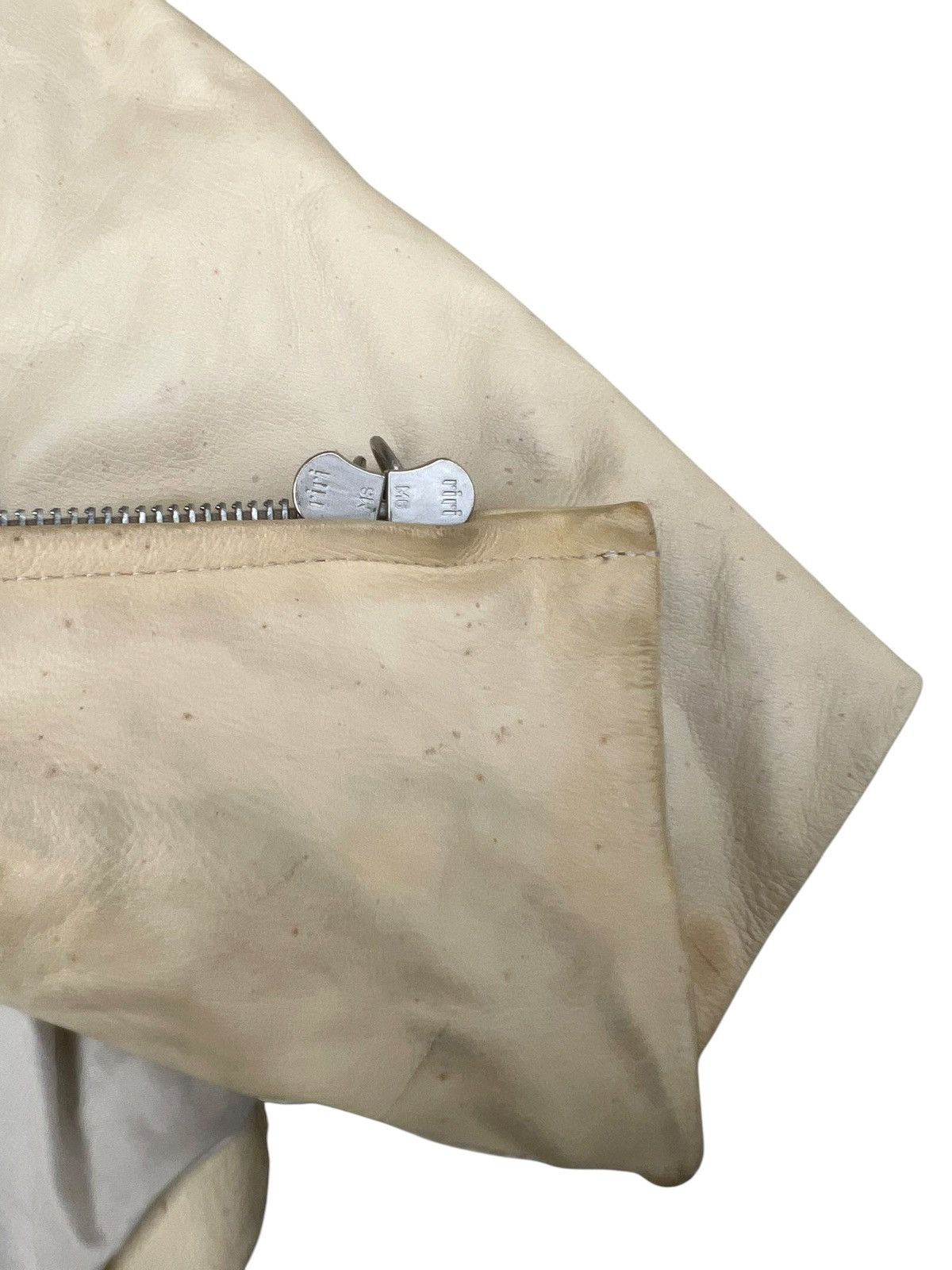 Leather VTG Max Fritz Japan Dirty Patina Cow Leather Racer Jacket Size US M / EU 48-50 / 2 - 12 Thumbnail
