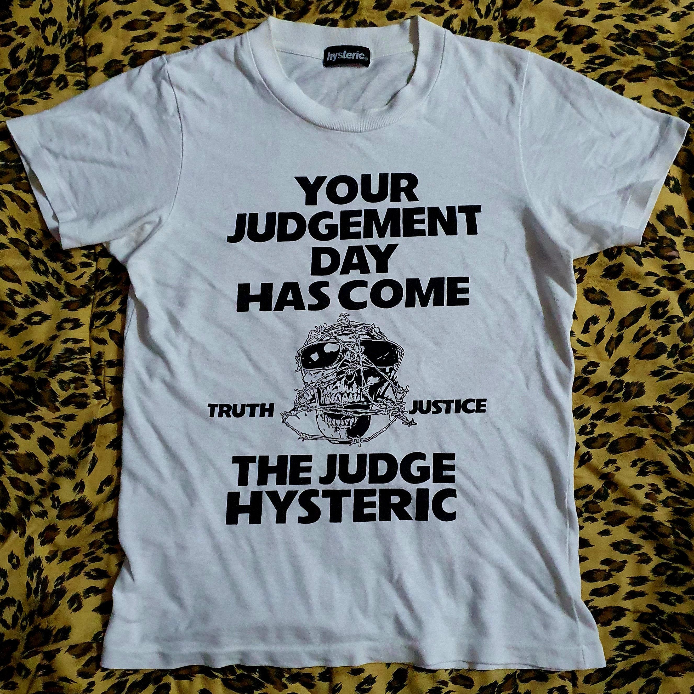 Hysteric Glamour Hysteric Glamour - Judge Hysteric - Barbed Wire Skull Tees Size US XS / EU 42 / 0 - 1 Thumbnail