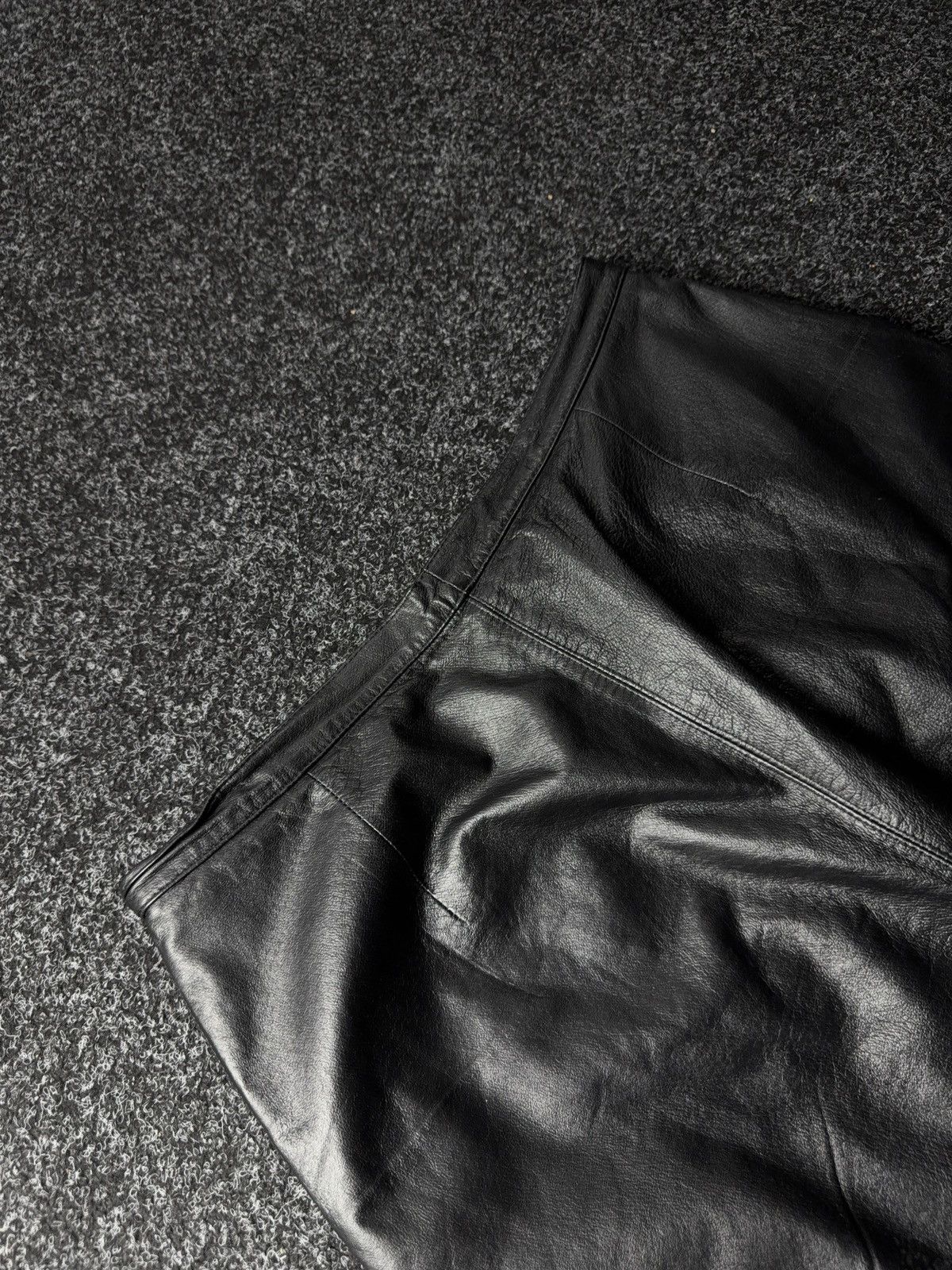 Leather Y2K Vintage Leather Pants Opium Style Alt Biker USA Rare Size US 34 / EU 50 - 18 Thumbnail