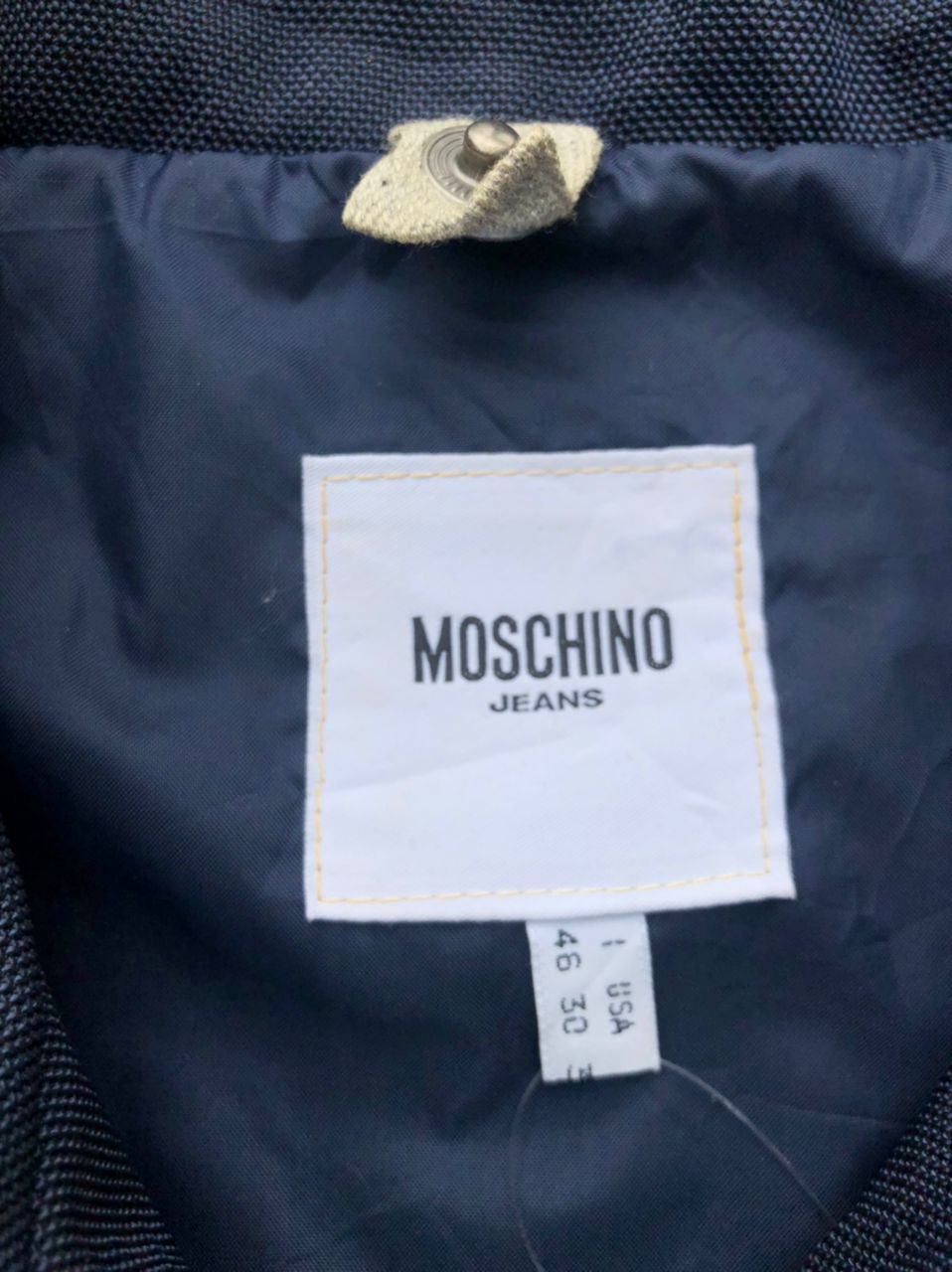 Moschino × Vintage Vintage Moschino Jeans Zipper Jacket Size US M / EU 48-50 / 2 - 3 Thumbnail