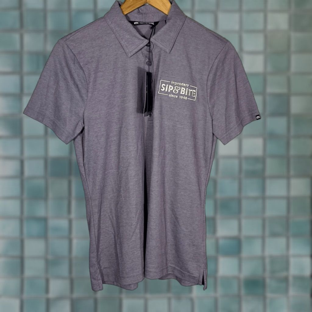 TravisMathew Travis Matthew Purple Golf Polo Short Sleeve Shirt M Medium NEW Mens Size M / US 6-8 / IT 42-44 - 1 Thumbnail