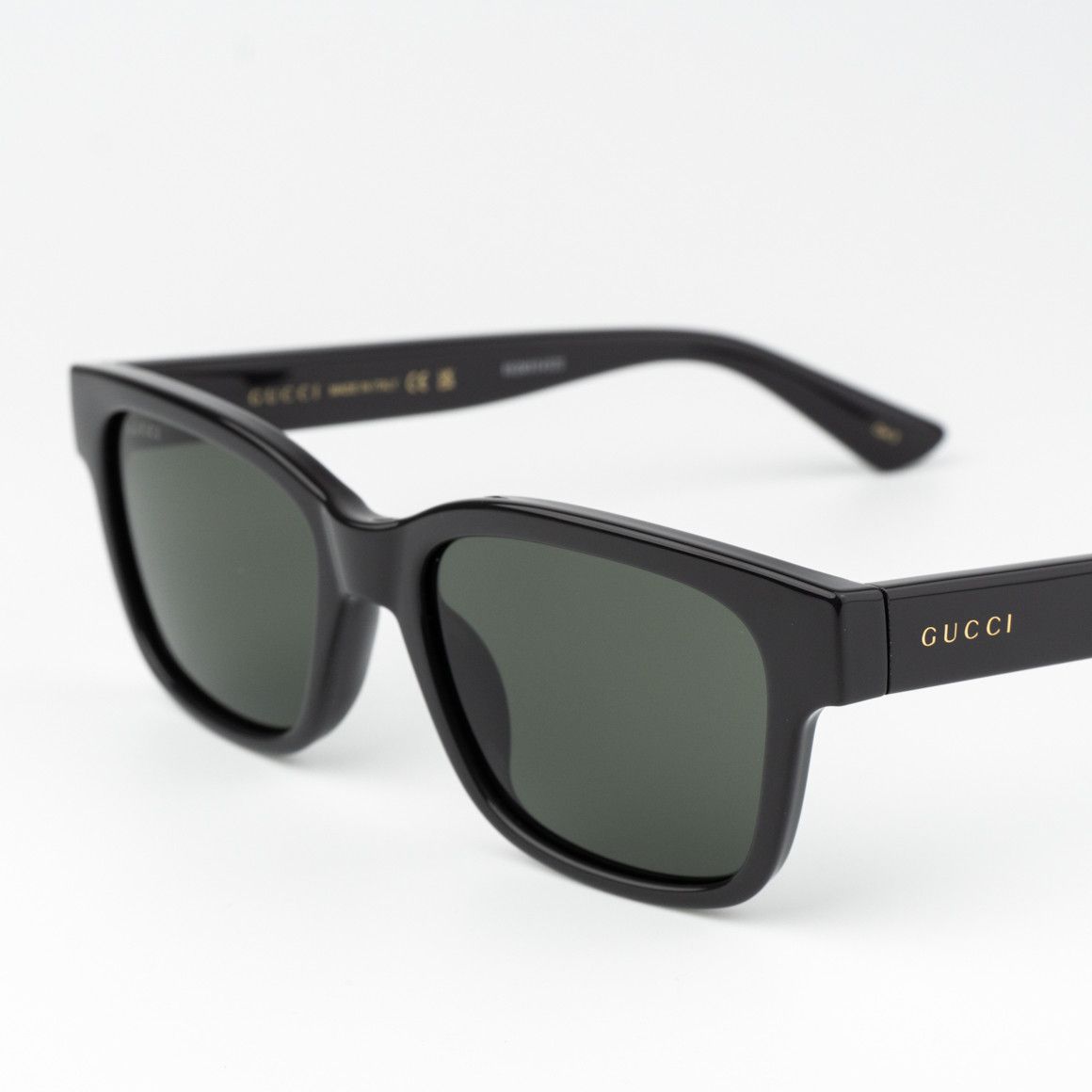 Gucci NEW Gucci GG1716S 003 Grey Square Unisex Sunglasses Size ONE SIZE - 5 Thumbnail