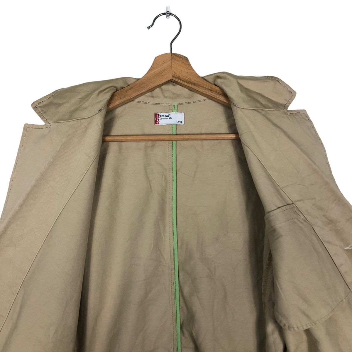 Levi's 🔥90’s Vintage Chore Jacket Double Breast Levi’s Red Tab Size US L / EU 52-54 / 3 - 11 Thumbnail