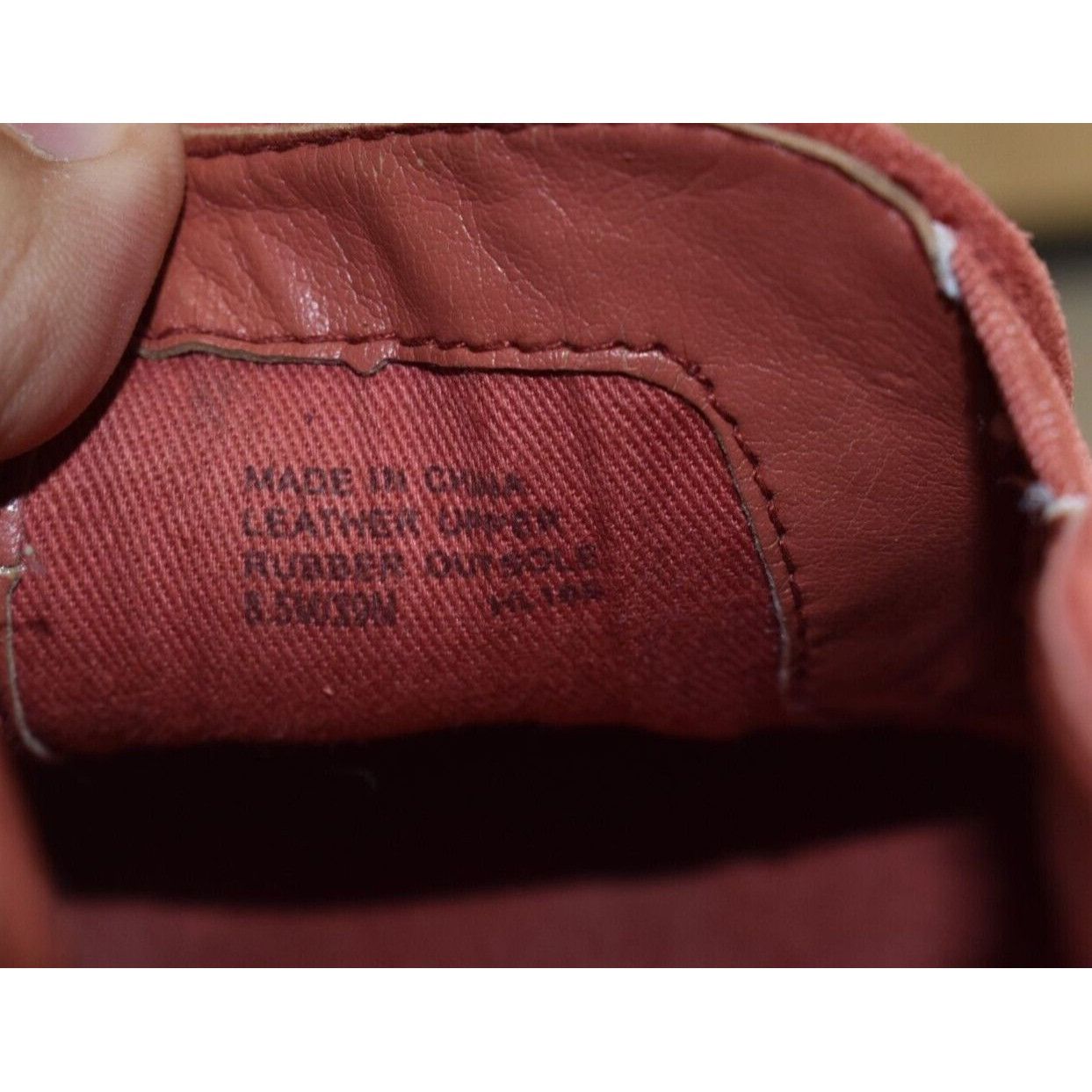 Michael Kors Michael Kors Womens Stevie Suede Red Slip On Boat Shoes Size Size US 8.5 / IT 38.5 - 11 Thumbnail