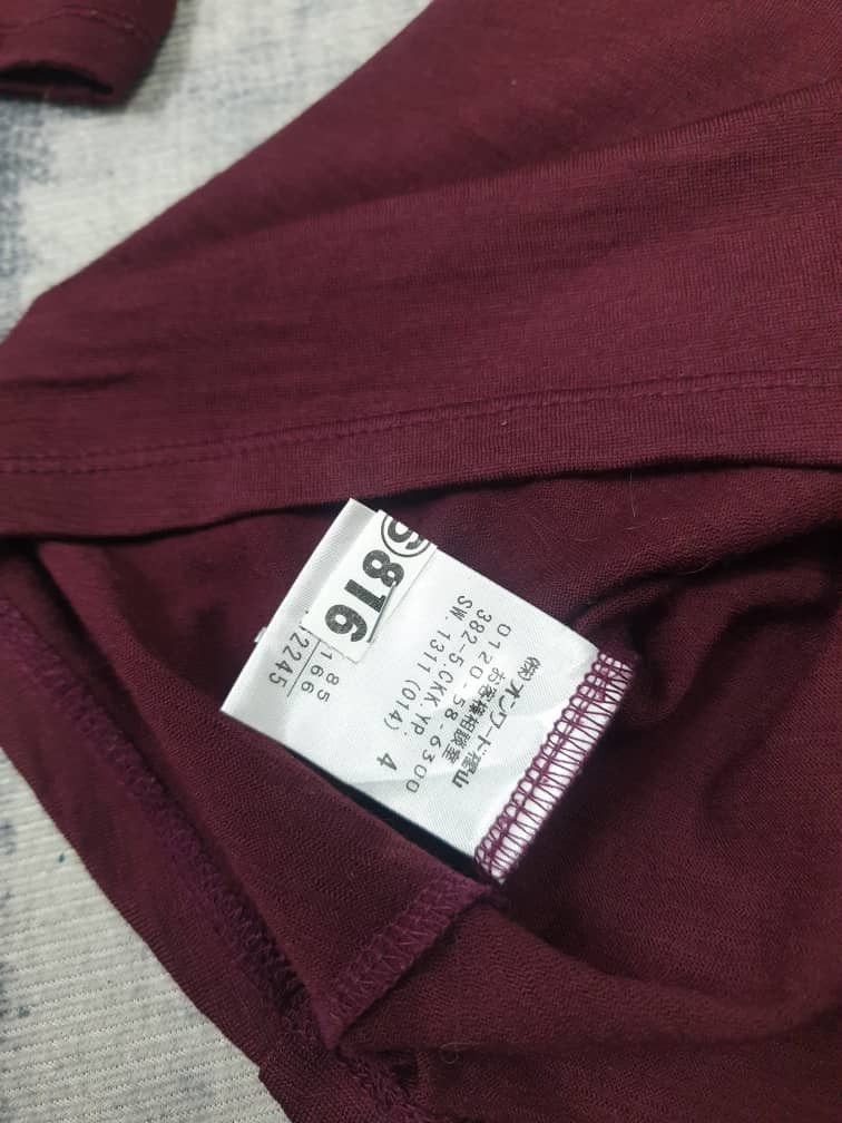 Calvin Klein CK Calvin Klein burgendy Shirt Size L / US 10 / IT 46 - 4 Thumbnail
