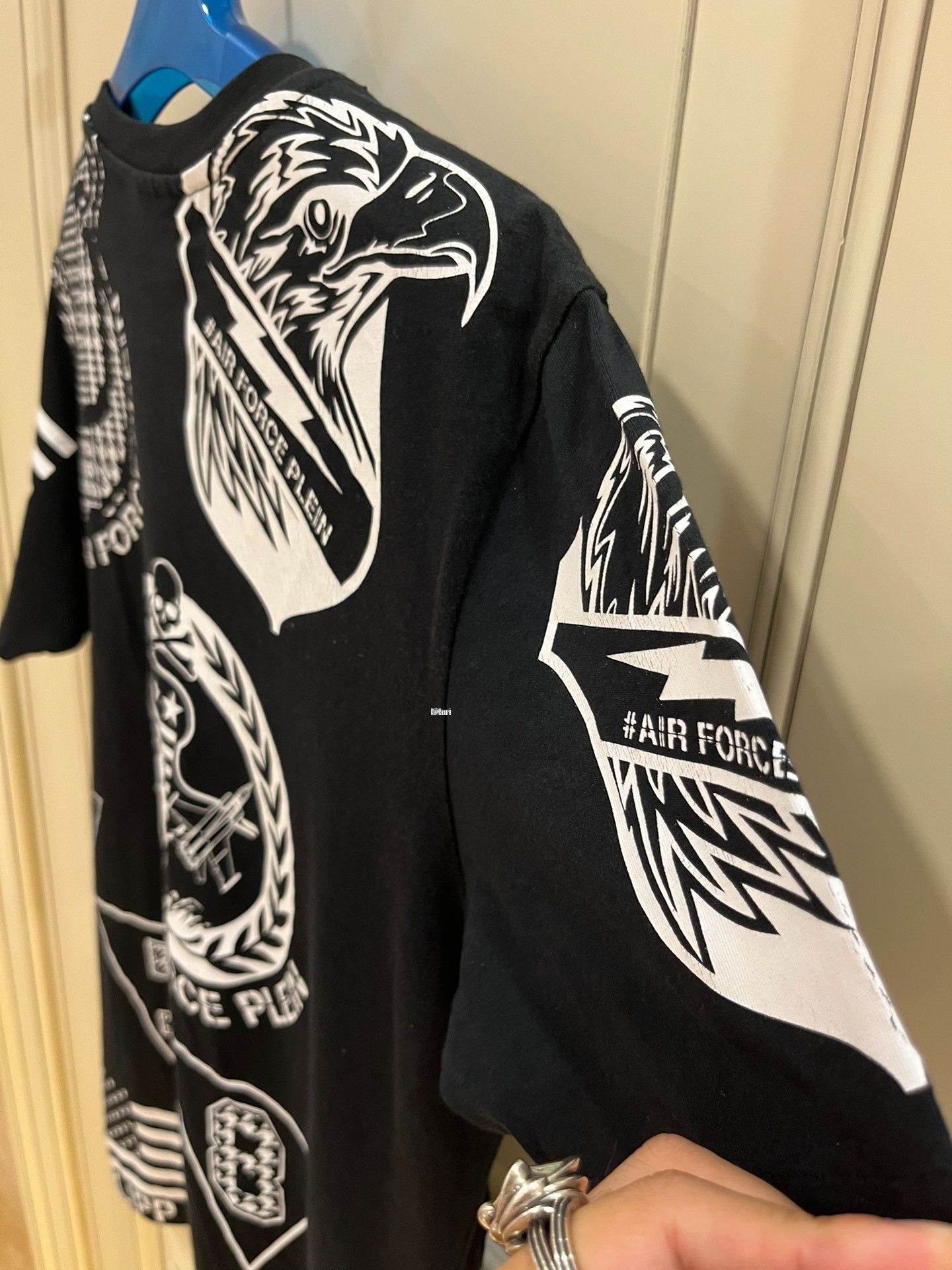 Philipp Plein Philipp Plein Embroidered Print T-Shirt Size US M / EU 48-50 / 2 - 9 Thumbnail