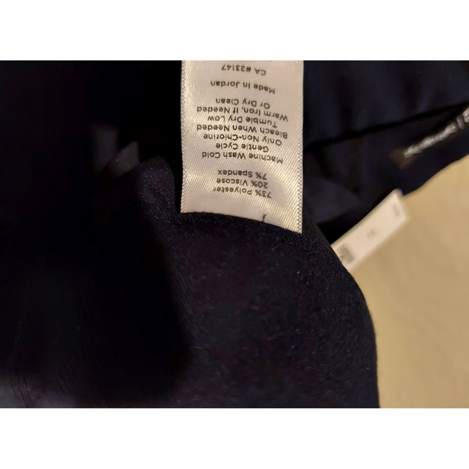 Talbots Talbots Dress Pants 12 Black Women Pants Slim Chino Trouser Slacks Size 34" / US 12 / IT 48 - 6 Thumbnail