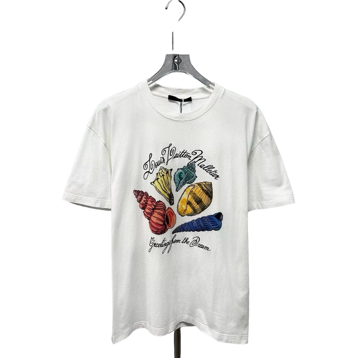 Louis Vuitton Louis Vuitton Seashell Graphic FW24 T-Shirt XL Size US XL / EU 56 / 4 - 1 Thumbnail