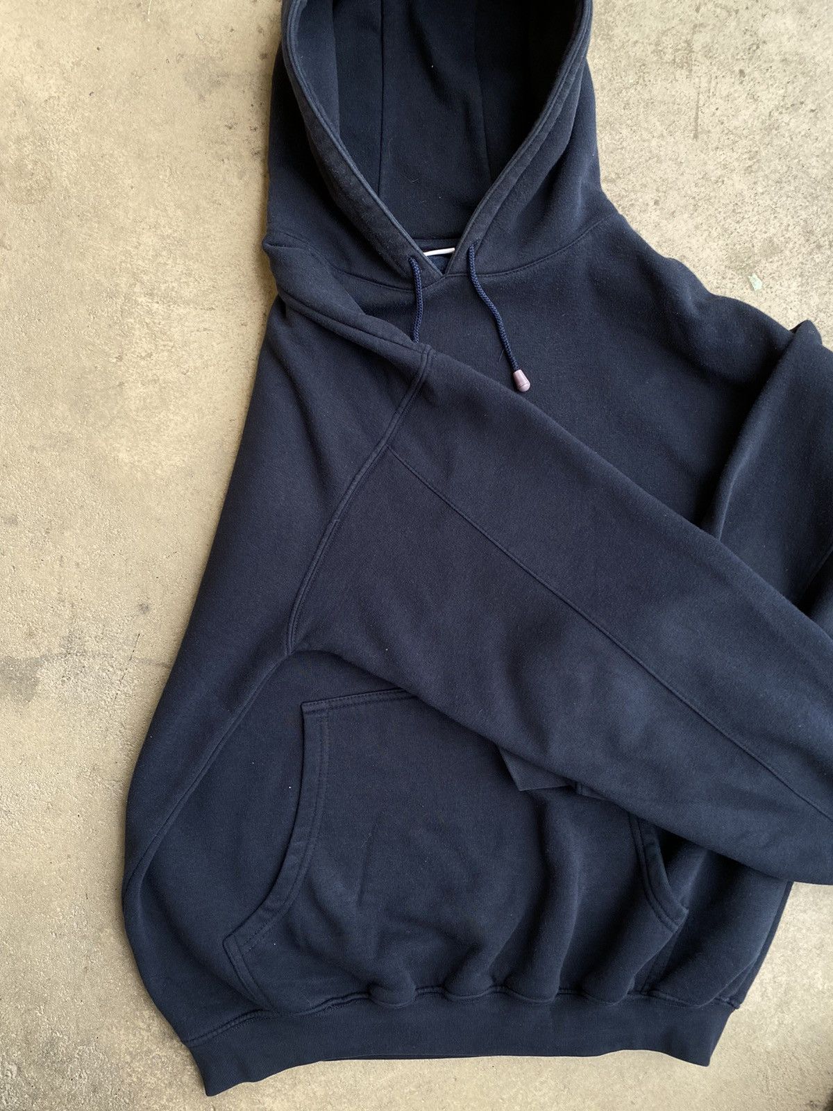 Nike × Vintage vintage 90' Nike central big logo hoodie baggy oversized Size US L / EU 52-54 / 3 - 3 Thumbnail