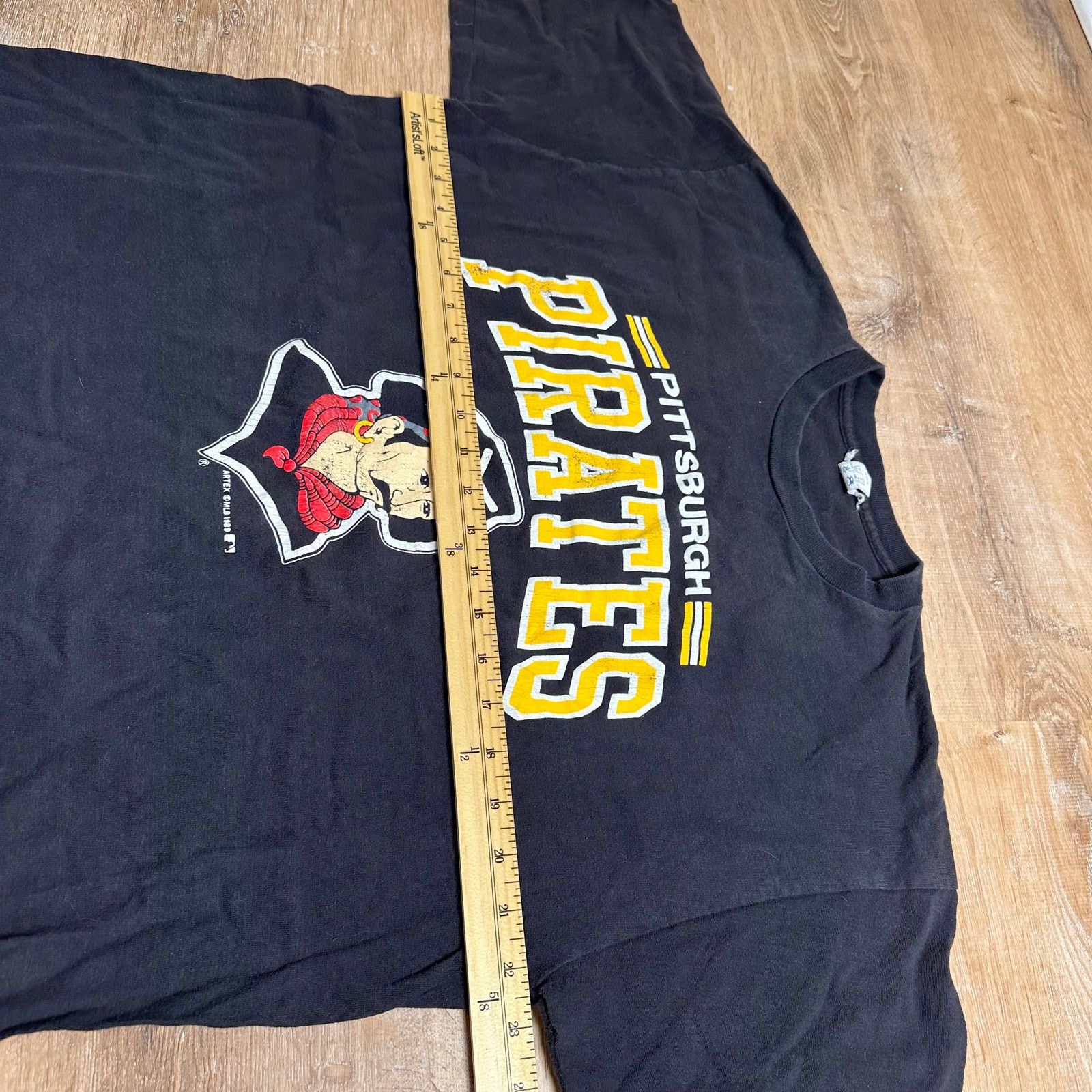 MLB Vintage Artex XL '89 Pittsburg Pirates Single Stitch T-shirt Size US XL / EU 56 / 4 - 8 Thumbnail