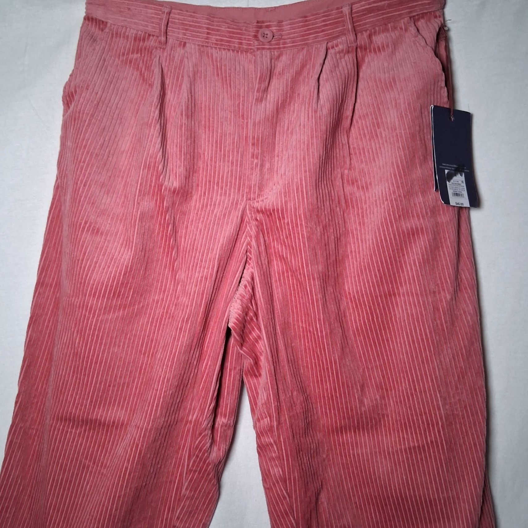Rowing Blazers Rowing Blazers Corduroy Pants Women 14 Pink Rose Wide Wale NEW Size 36" / US 14 / IT 50 - 5 Thumbnail