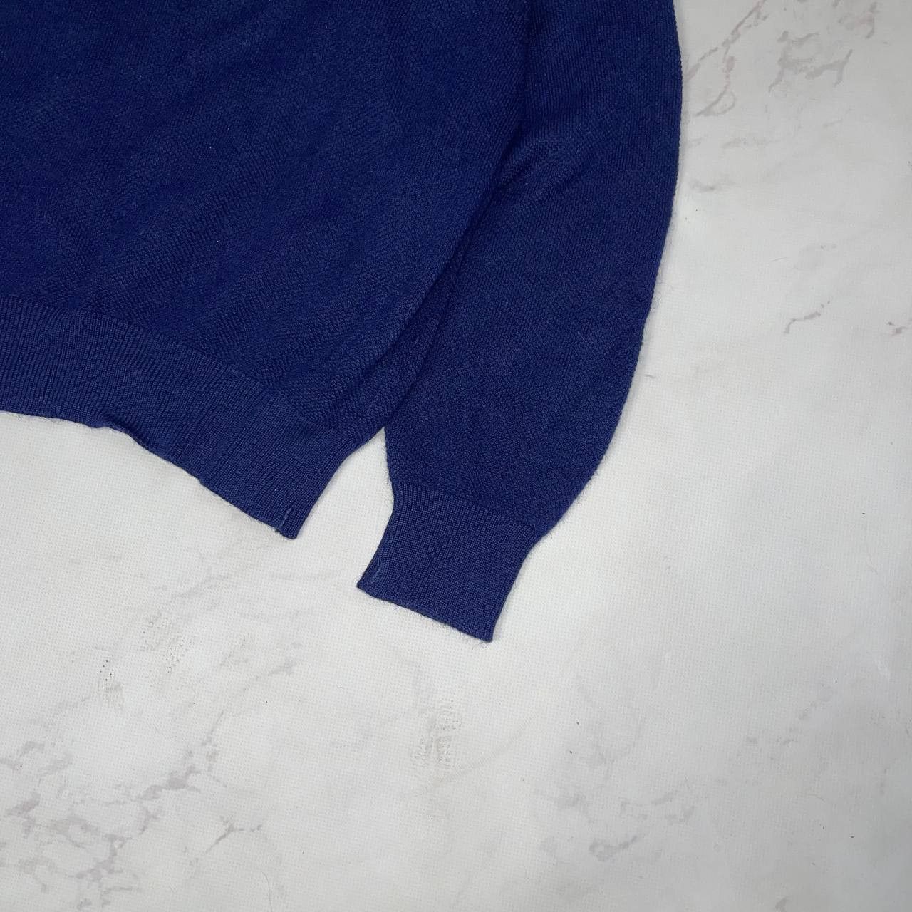 Lacoste LACOSTE VNECK SWEATER Izod Navy Blue Size XL Size US XL / EU 56 / 4 - 7 Thumbnail