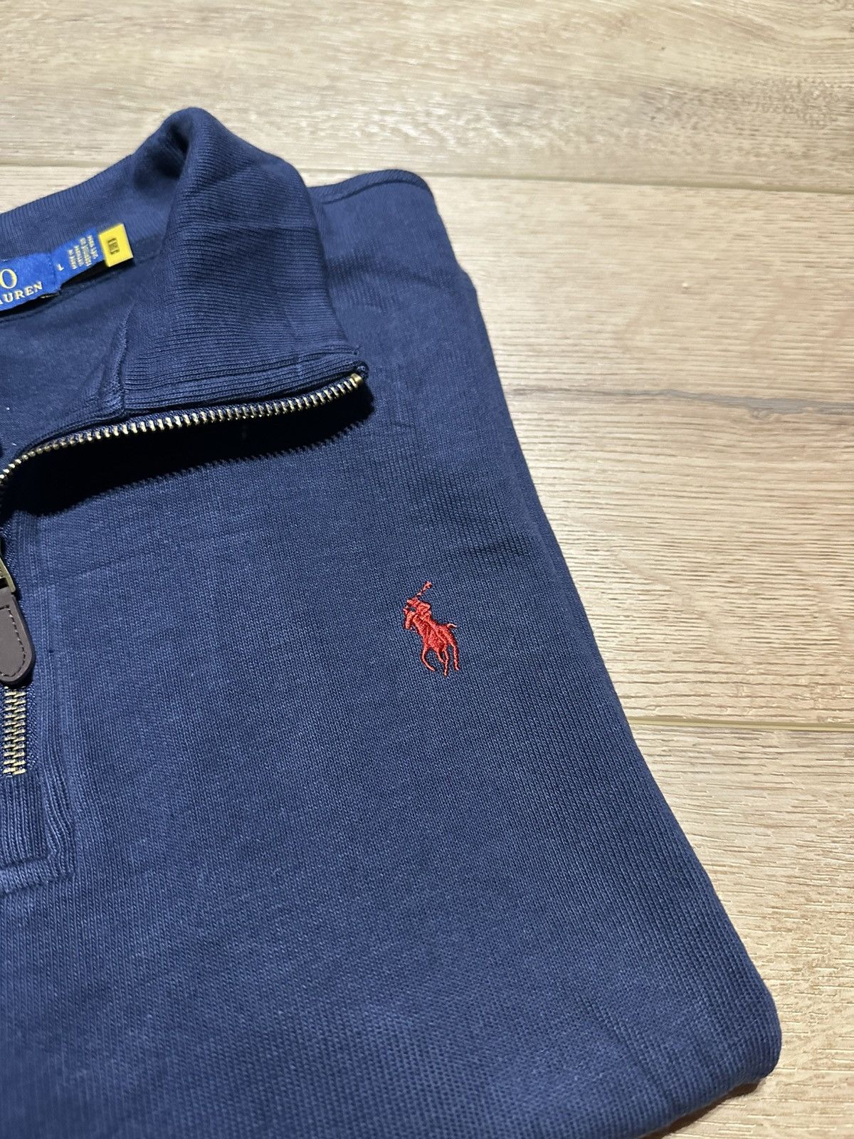 Polo Ralph Lauren Ralph Lauren Quarter Zip Navy Blue - size: L. Size US L / EU 52-54 / 3 - 2 Thumbnail