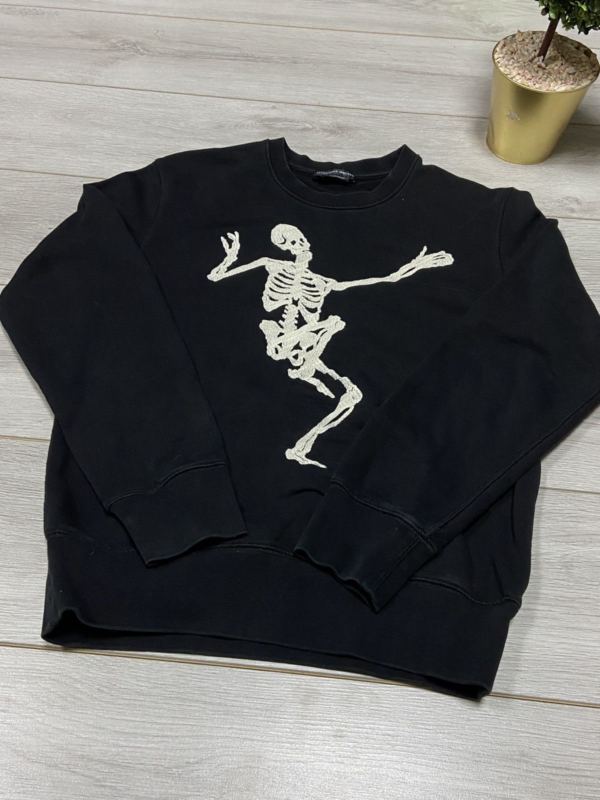 Alexander McQueen Alexander McQueen skull big logo embroidered sweatshirt Size US M / EU 48-50 / 2 - 8 Thumbnail