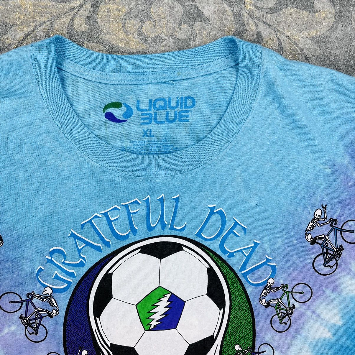 Band Tees × Grateful Dead × Liquid Blue GRATEFUL DEAD LIQUID BLUE TEE 'OLYMPIC VELODROME' 1990 Size US XL / EU 56 / 4 - 3 Thumbnail