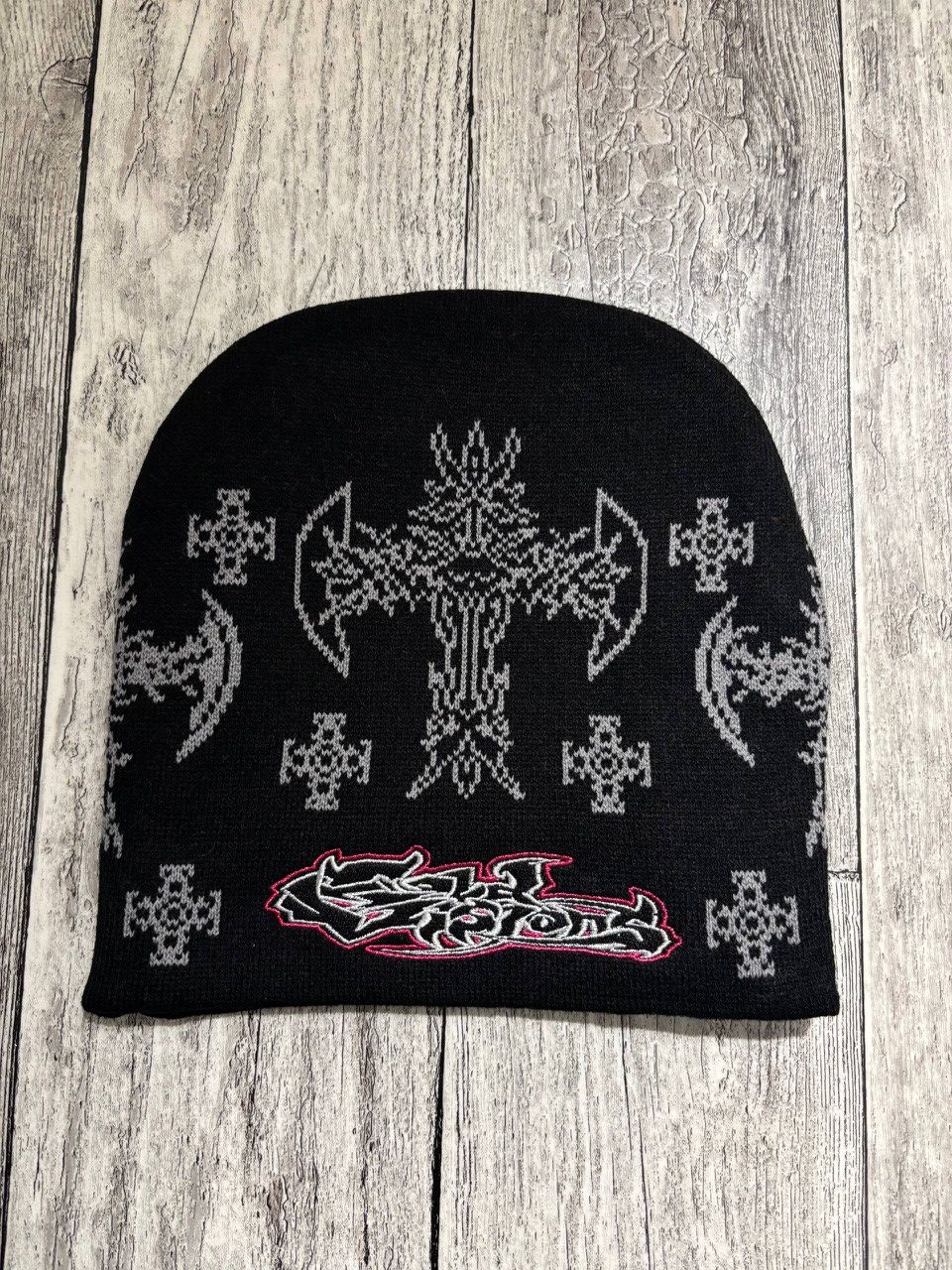 Drain Gang Bladee Cold Visions Beanie V2 Size ONE SIZE - 3 Thumbnail