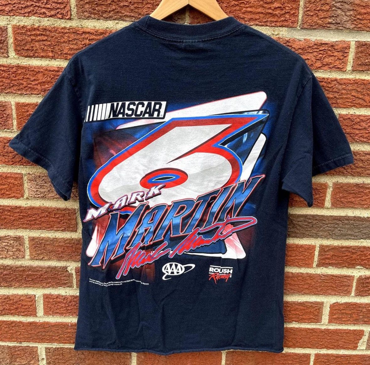 Vintage Mark Martin Vintage Tee Size US M / EU 48-50 / 2 - 2 Thumbnail