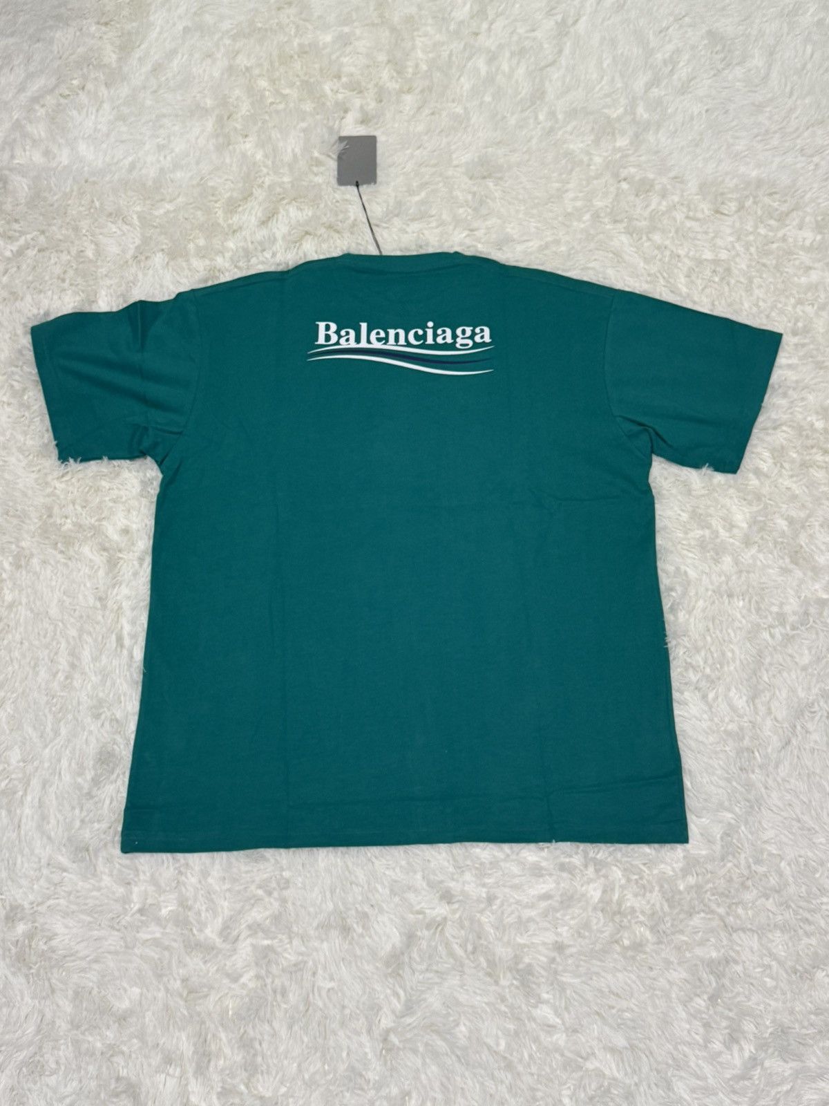 Balenciaga Balenciaga deep gree t shirt Size US L / EU 52-54 / 3 - 3 Thumbnail