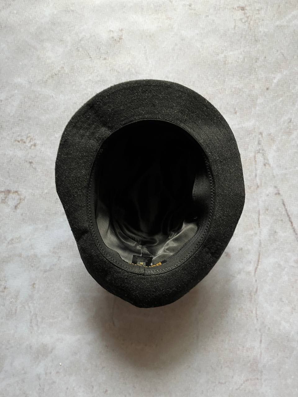 Barbour Barbour Classic black wool Hat Size 32 - 2 Thumbnail