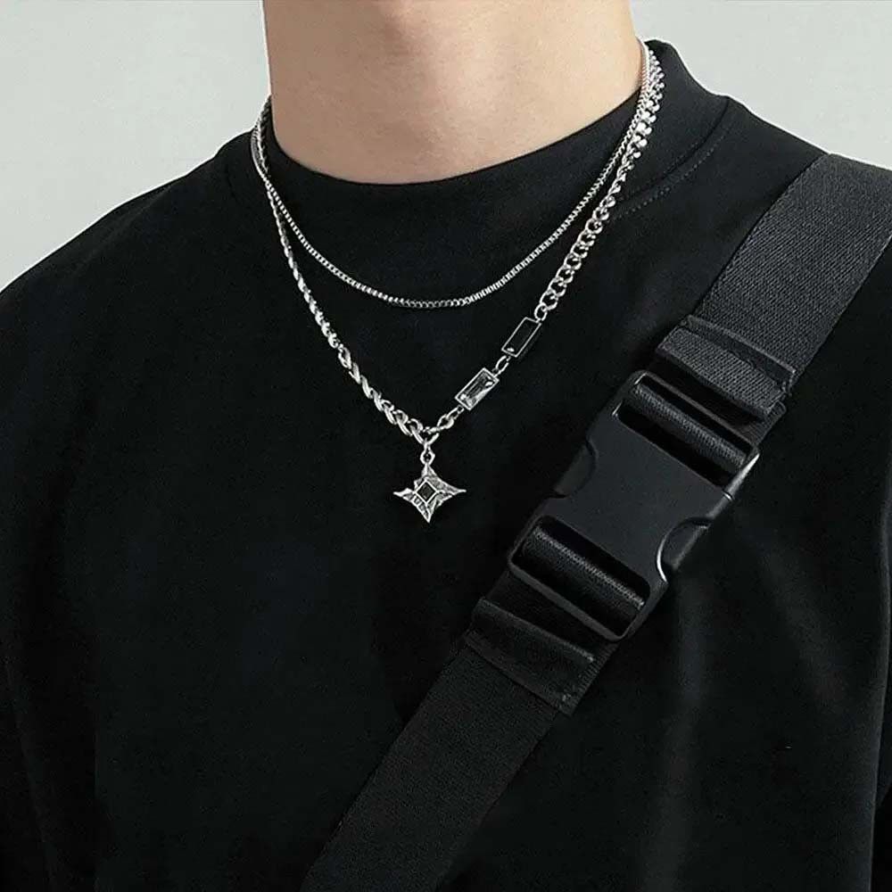 Jewelry Multilayer Chunky Chain Necklace Size ONE SIZE - 6 Thumbnail