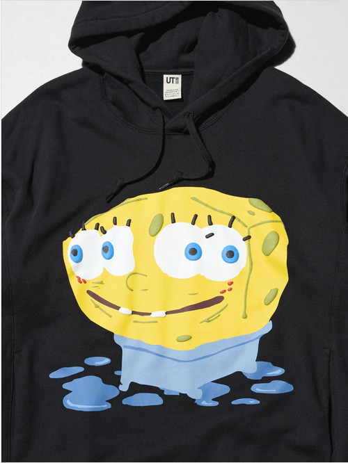 Cactus Plant Flea Market UNIQLO X Cactus Plant Flea Market SpongeBob PULLOVER HOODIE Size US XL / EU 56 / 4 - 3 Thumbnail