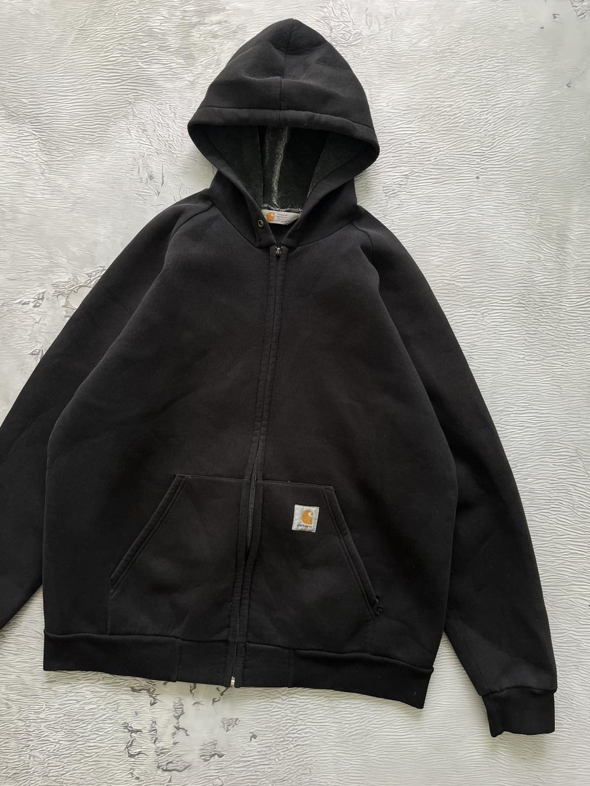 Carhartt Carhartt Work Vintage Zip Hoodie WIP Streetwear Black Size US XXL / EU 58 / 5 - 1 Thumbnail