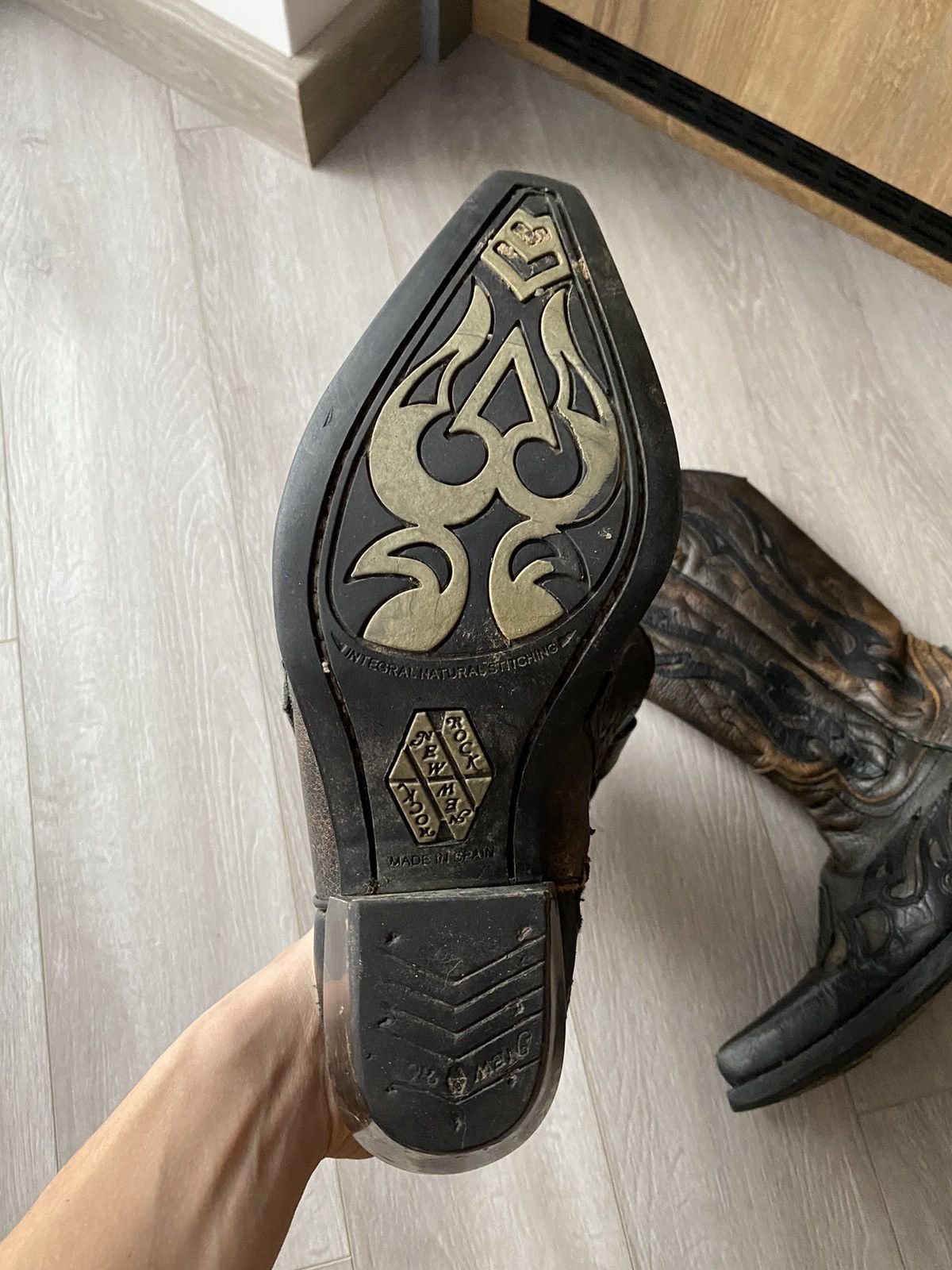 New Rock New Rock Cowboy Boots Size US 9 / EU 42 - 6 Thumbnail