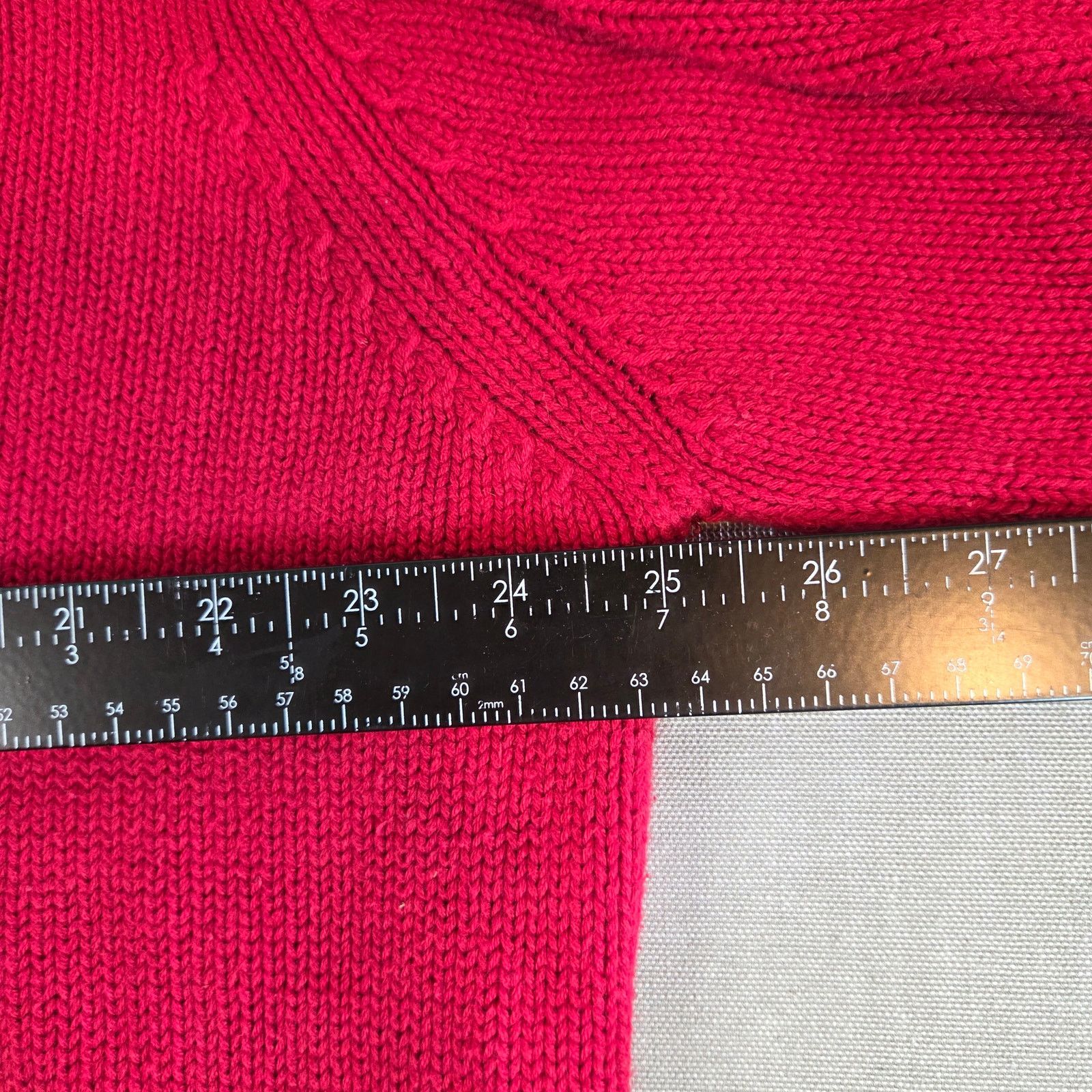 Chaps Vintage Chaps RL Red Cotton Crewneck Sweater Size US XXL / EU 58 / 5 - 10 Thumbnail