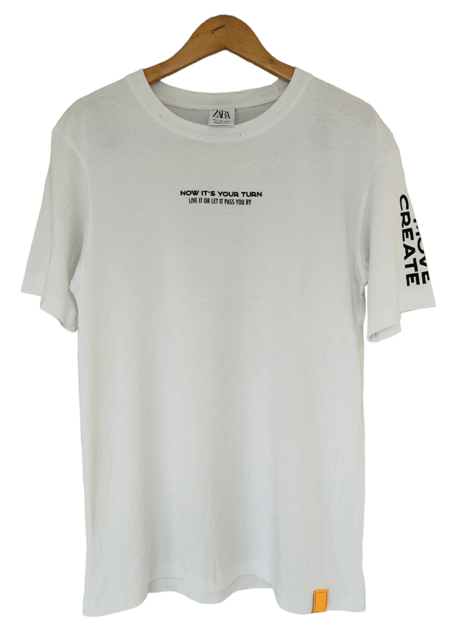 Zara Zara DNWR Art T Size US M / EU 48-50 / 2 - 2 Thumbnail