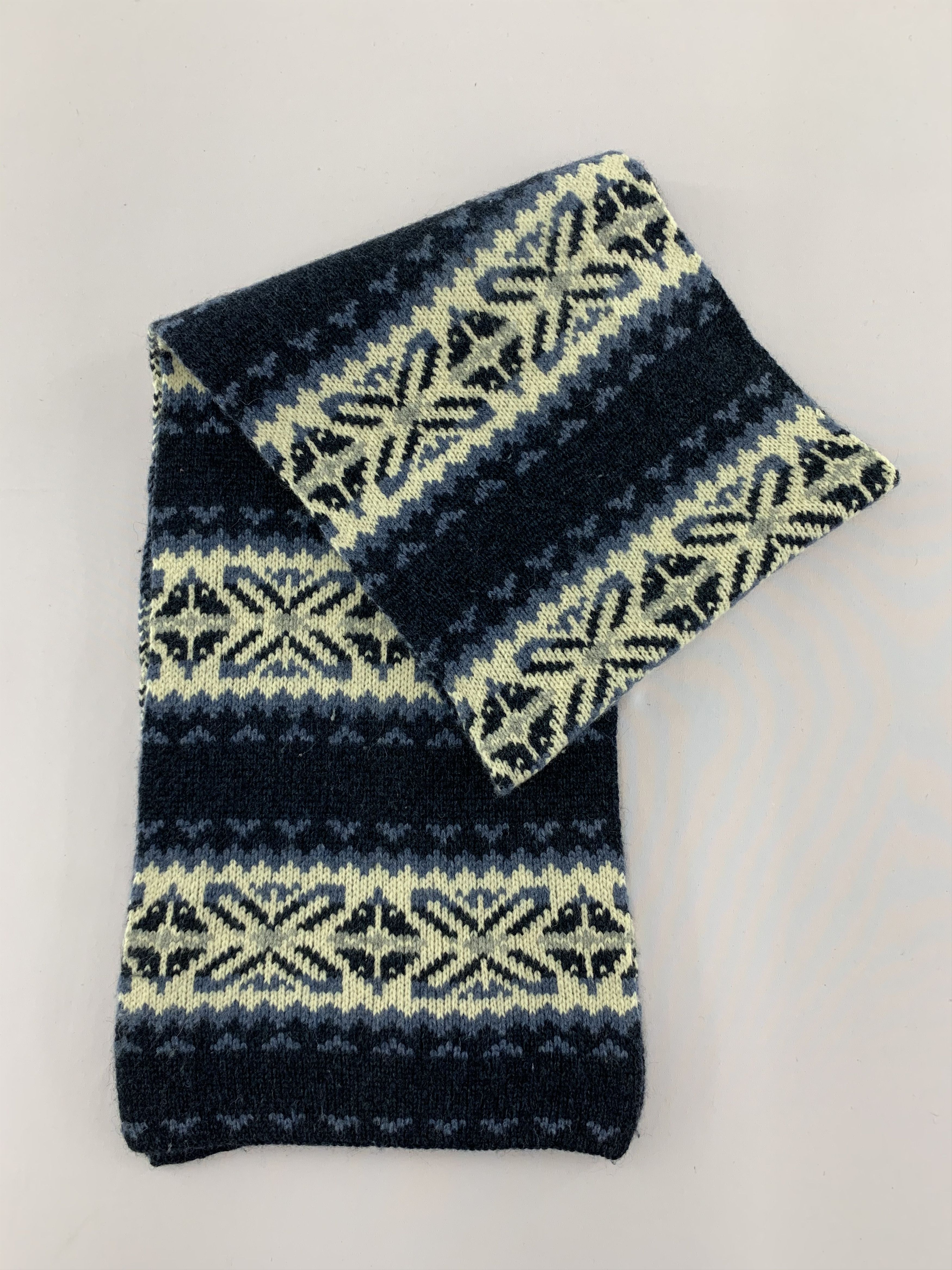 J. Press J. Press Scarf Wool Muffler Neck Wrap BL4408 Size ONE SIZE - 2 Thumbnail
