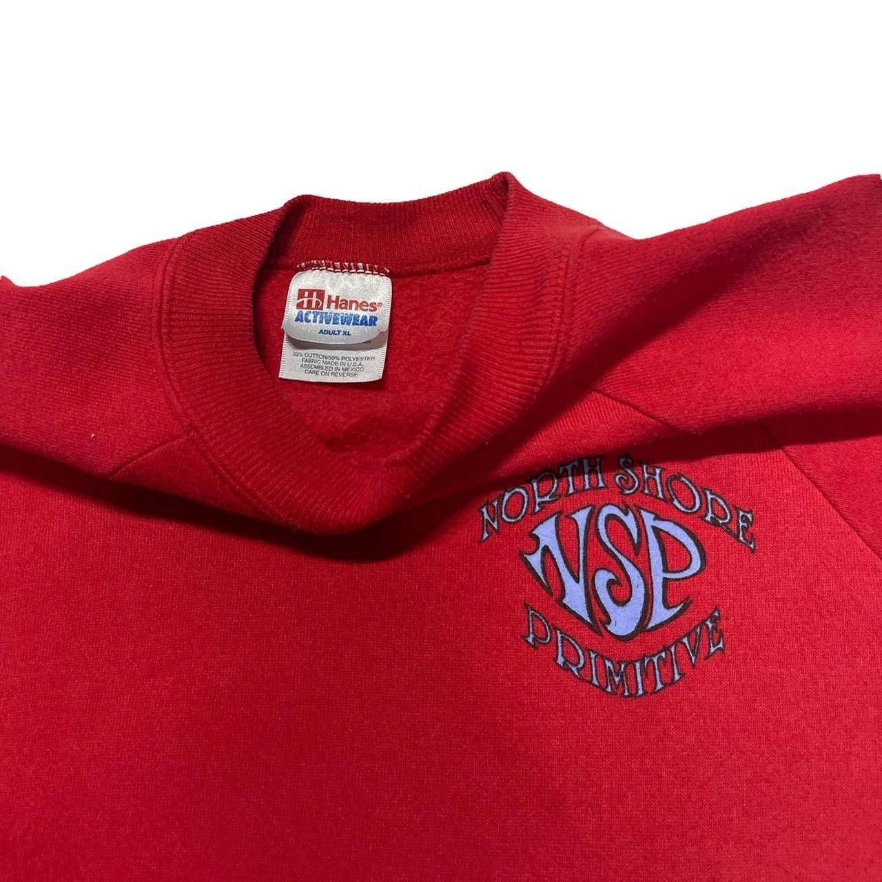 Hanes × Vintage Vintage North Shore Pacific Dragon Crewneck Size US XL / EU 56 / 4 - 4 Thumbnail