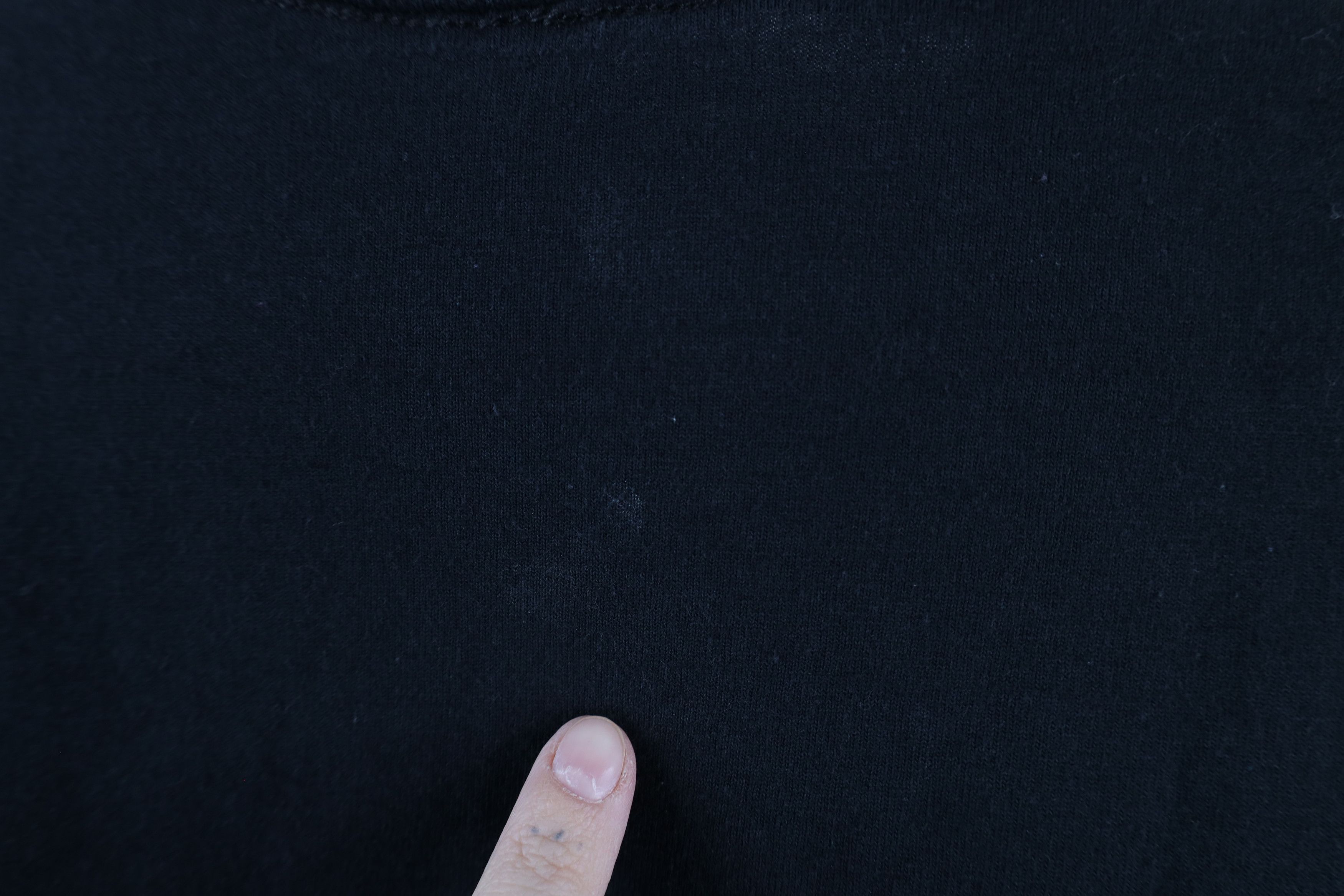 Vintage Vintage 90s Streetwear Blank Short Sleeve T-Shirt Black Size US S / EU 44-46 / 1 - 5 Thumbnail