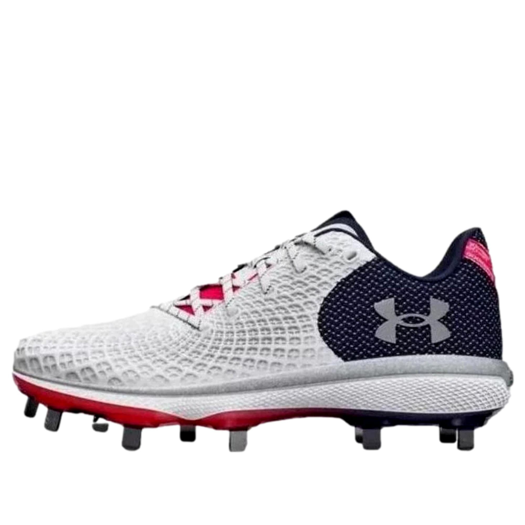 Under Armour Glyde 2.0 Metal LE White / Navy 3026602-100 Size US 7.5 / IT 37.5 - 1 Thumbnail