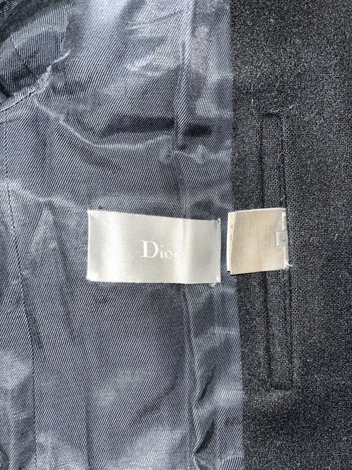 Dior × Hedi Slimane 03AW "Luster" Wool Coat Size US M / EU 48-50 / 2 - 8 Thumbnail