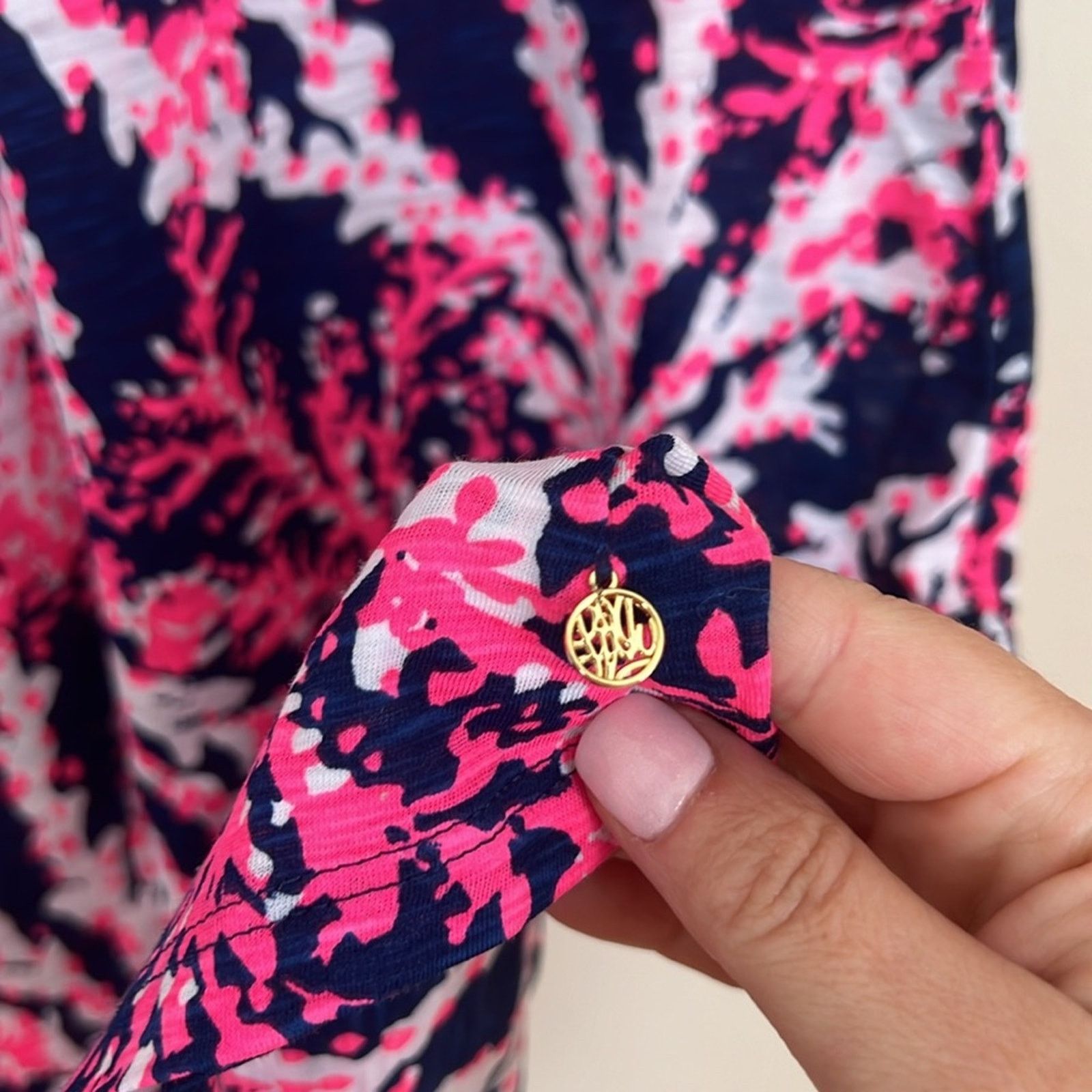 Lilly Pulitzer Lilly Pulitzer Jessica Dress Beyond The Sea Print Size XXS / US 00 / IT 34 - 7 Thumbnail