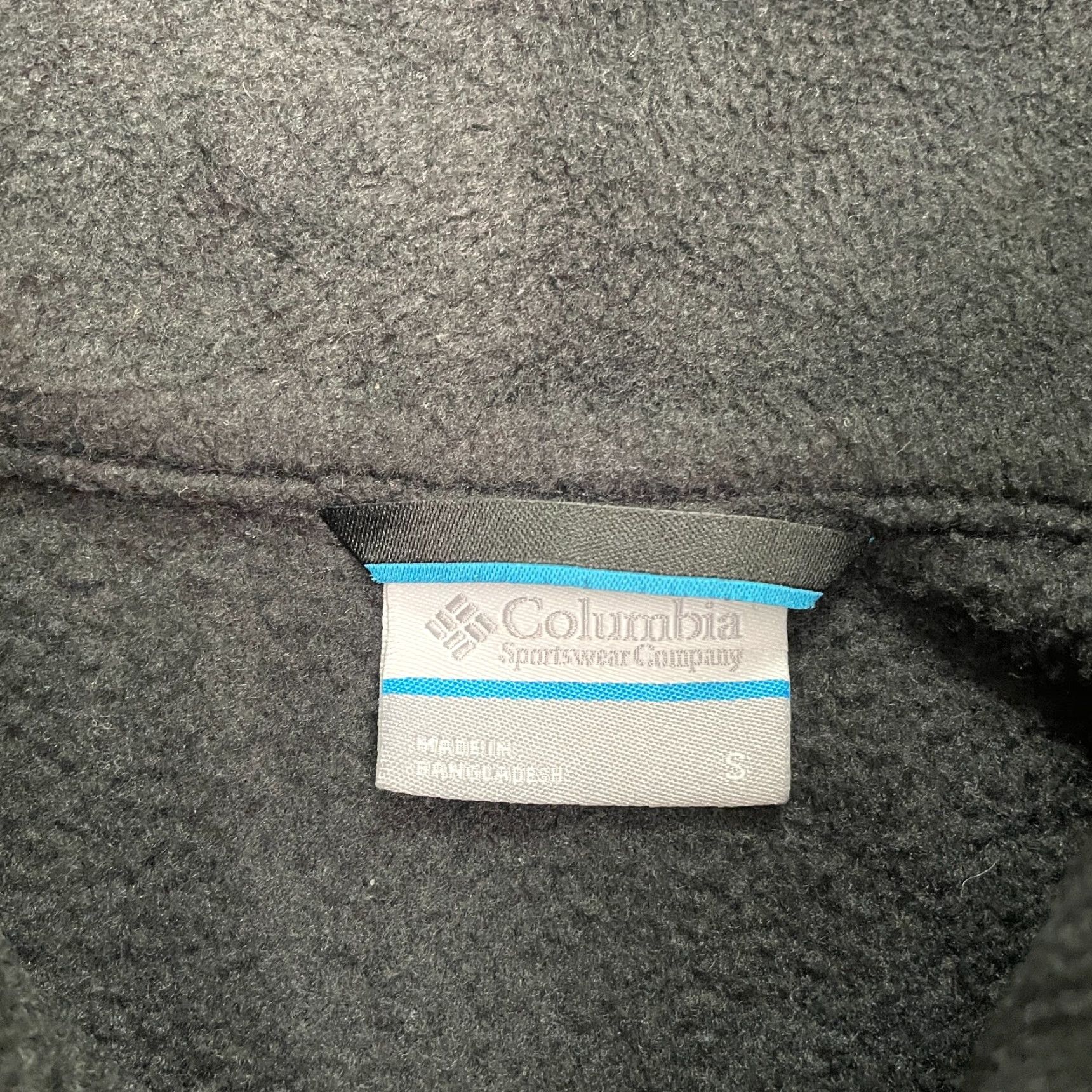 Vintage Columbia Vest Mens Small Black Full Zip Pockets Outdoor Steens Mountain Fleece Size US S / EU 44-46 / 1 - 5 Thumbnail