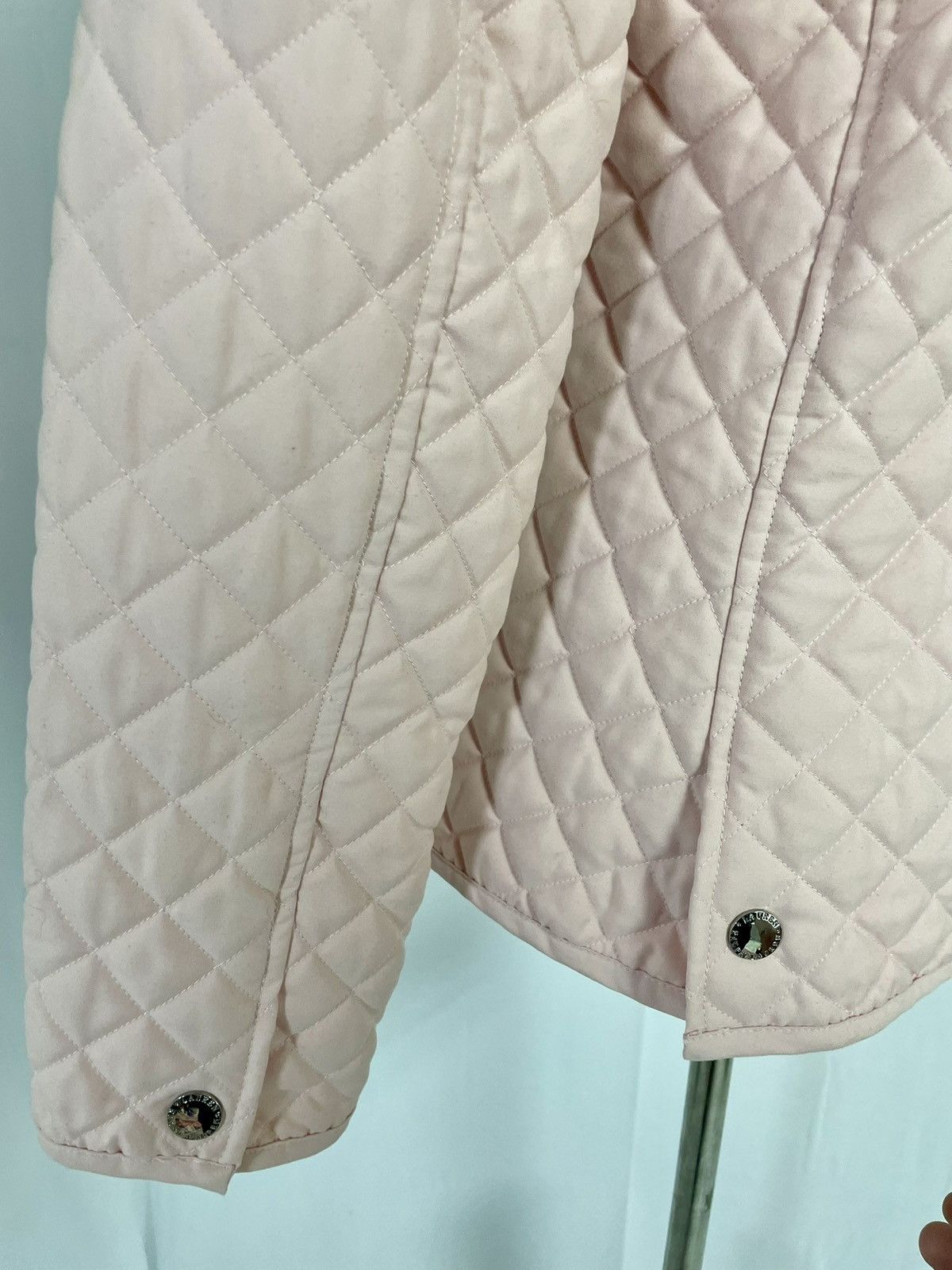 Lauren Ralph Lauren Ralph Lauren Quilted Jacket Pink Snap Buttons Small Coat Size S / US 4 / IT 40 - 5 Thumbnail