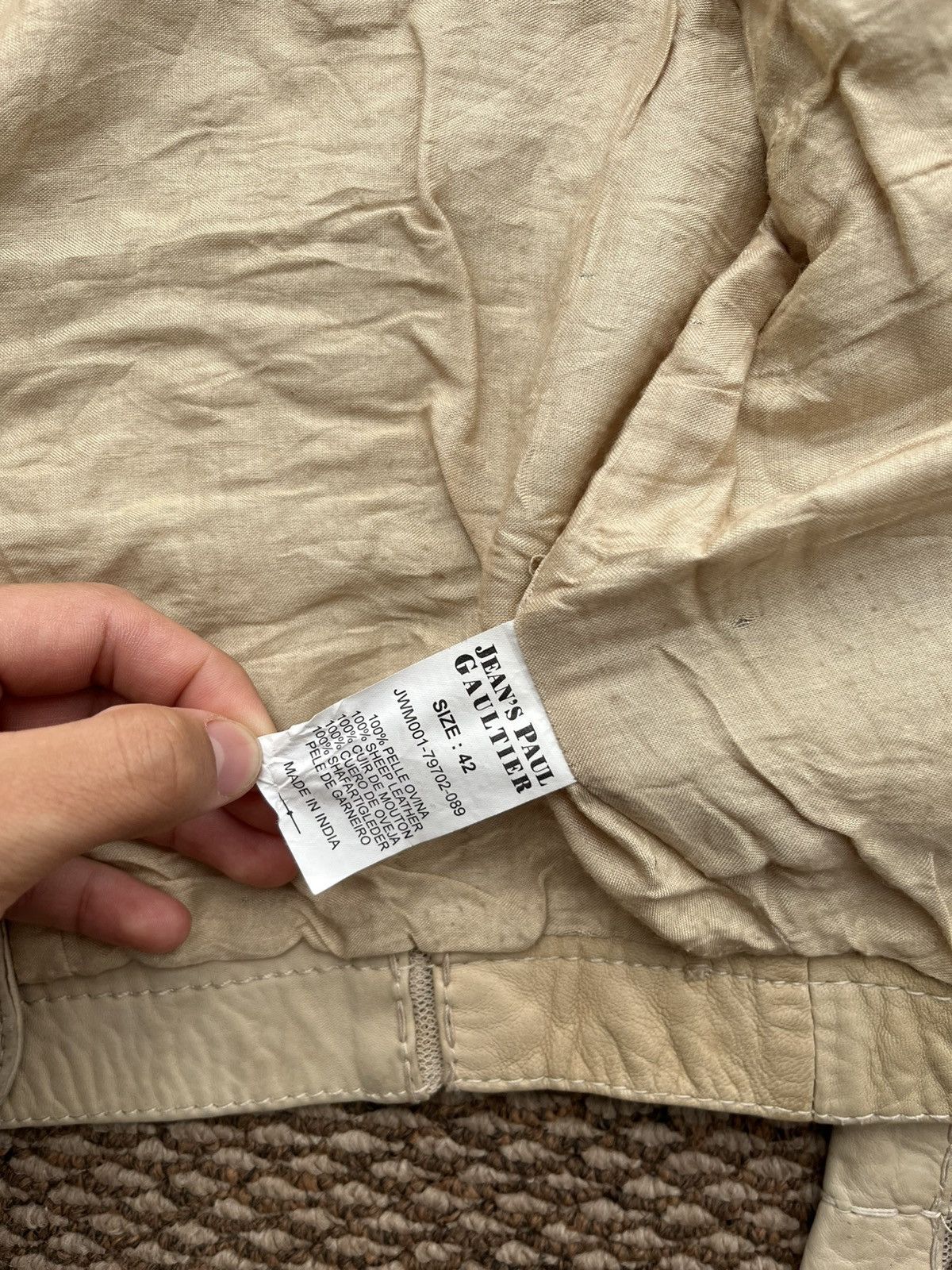 Jean Paul Gaultier Jean Paul Gaultier leather jacket Size XS / US 0-2 / IT 36-38 - 7 Thumbnail