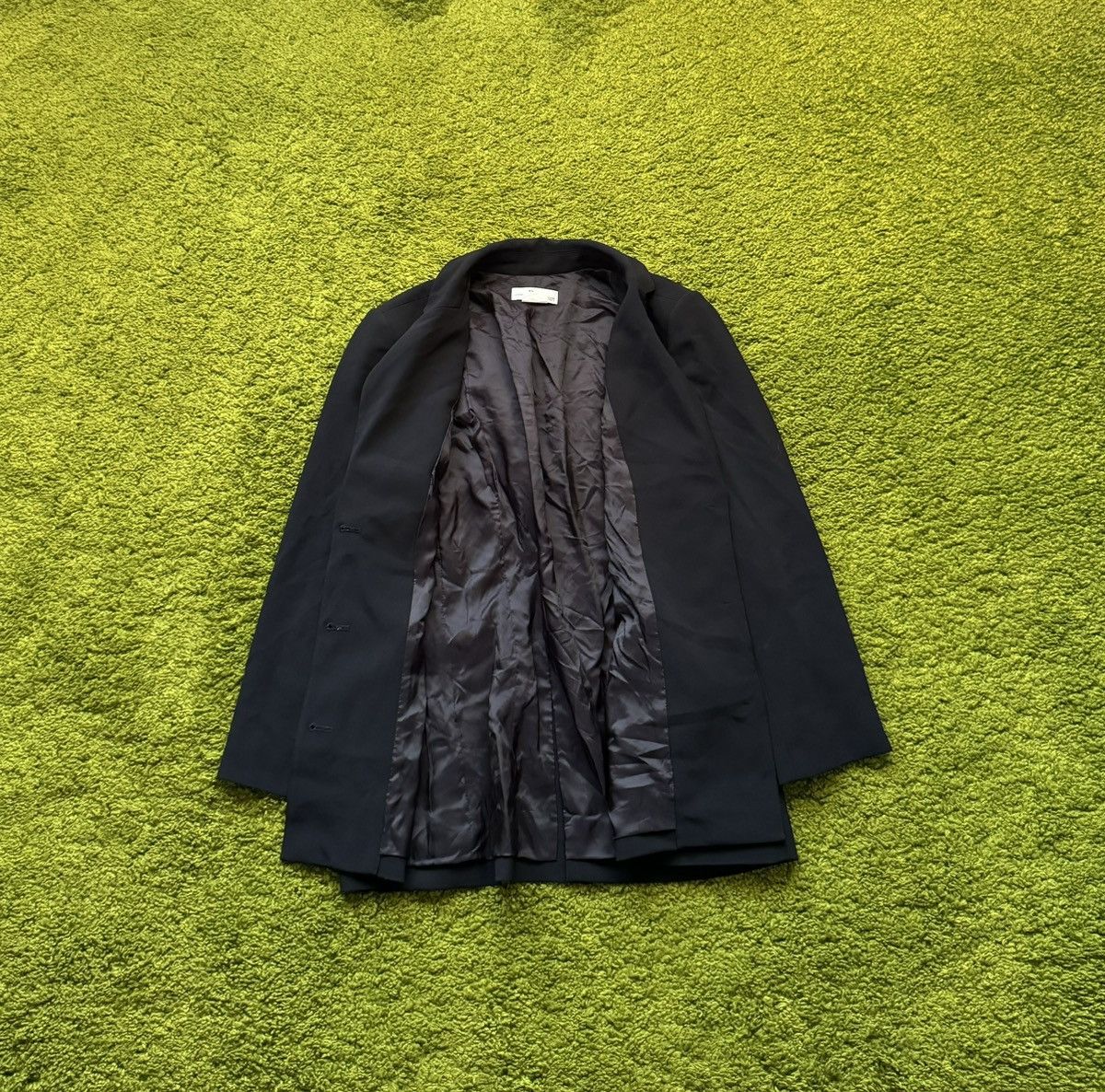 Christian Dior Monsieur × Designer Dior uniform minimalist black blazer Size S / US 4 / IT 40 - 3 Thumbnail